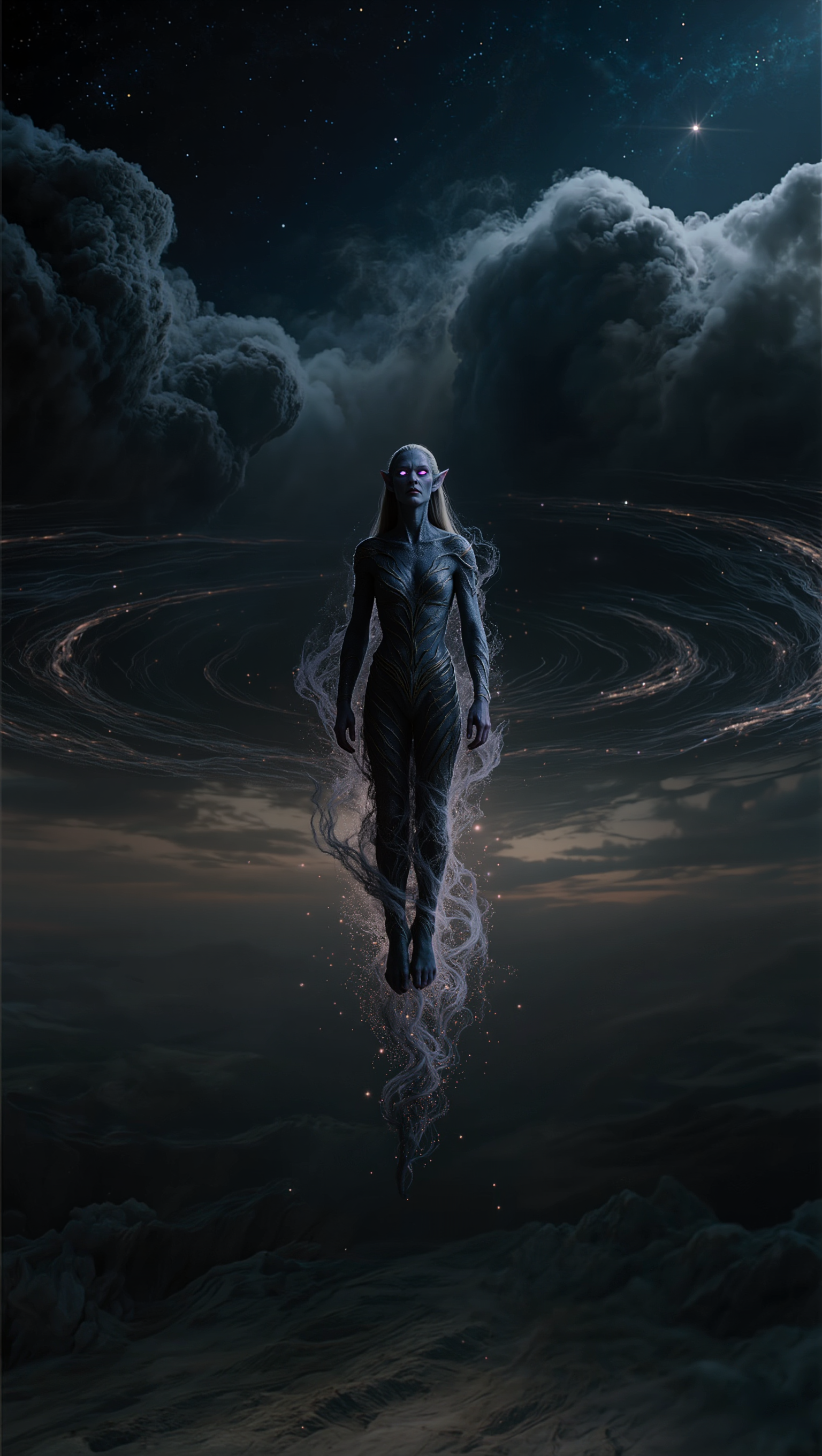 Void Elf - fantasy names female generator AI image