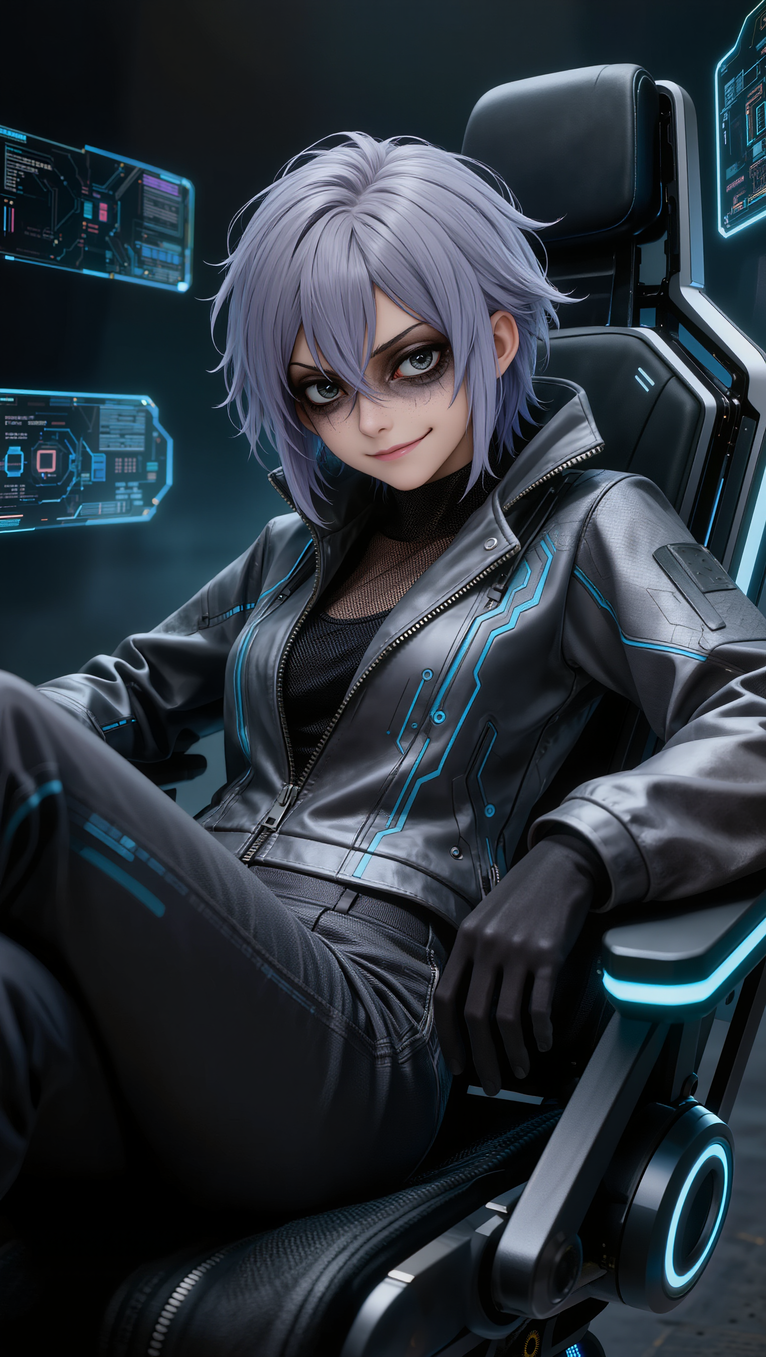 Kling AI work 308943713614506 - anime genius AI image