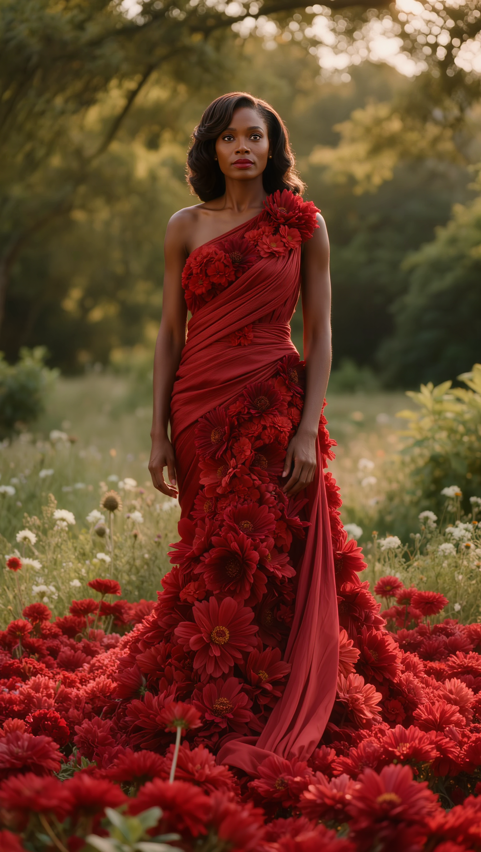 Kling AI work 309292233508447 - pictures of flowers in nature AI image