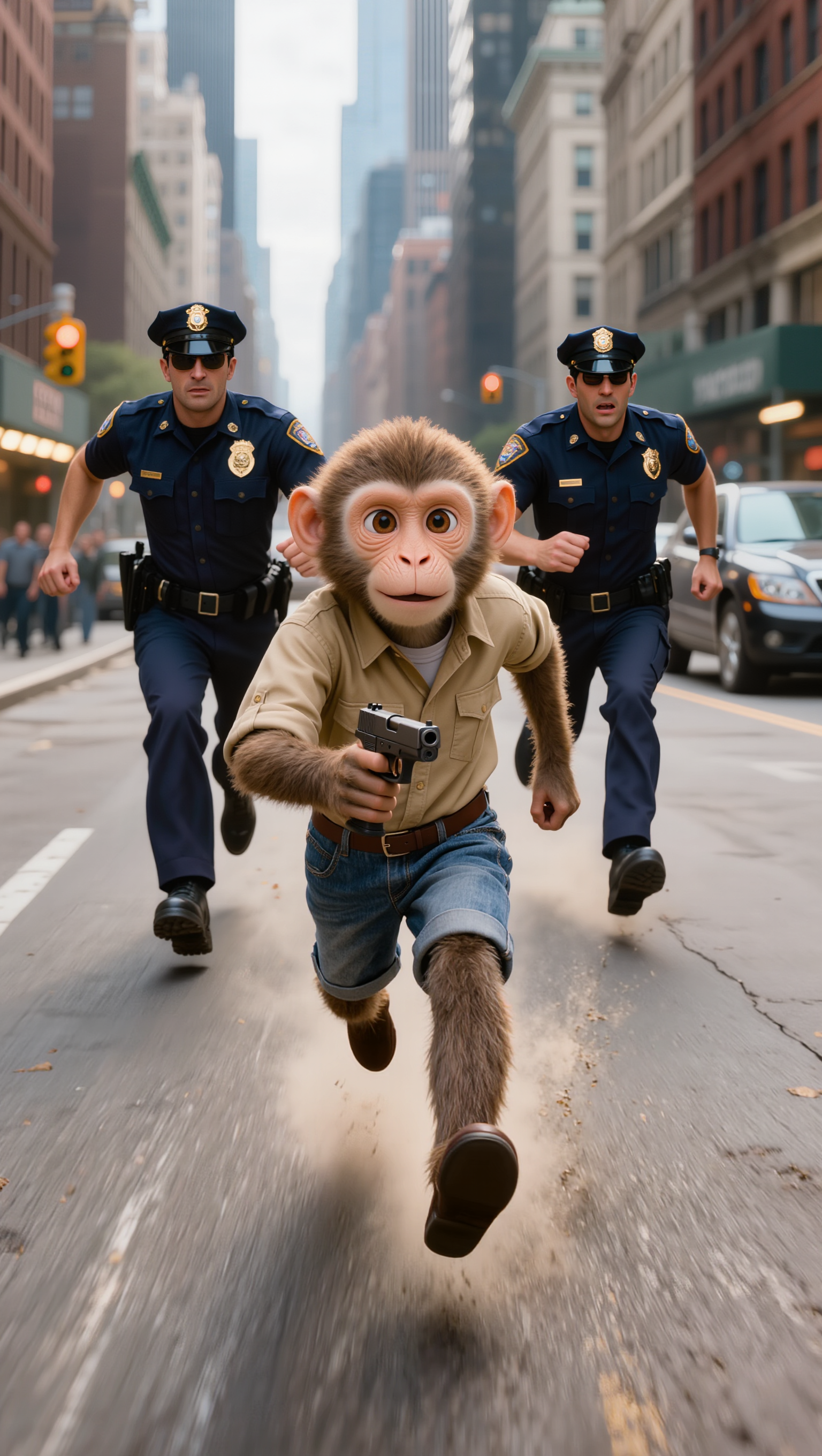 Kling AI work 309712952520902 - fast running gif AI image