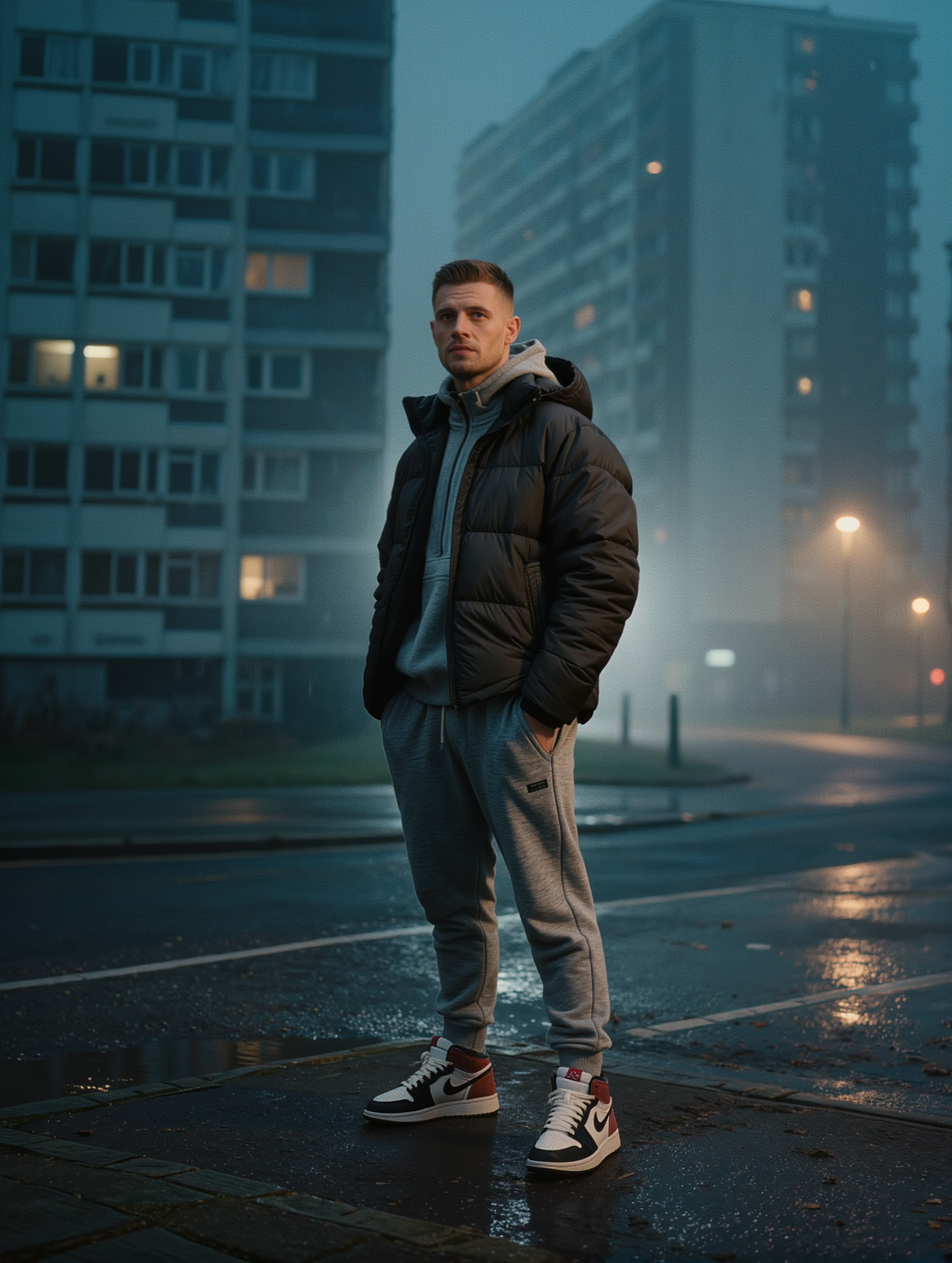 uk roadman - short mid fade haircut AI image