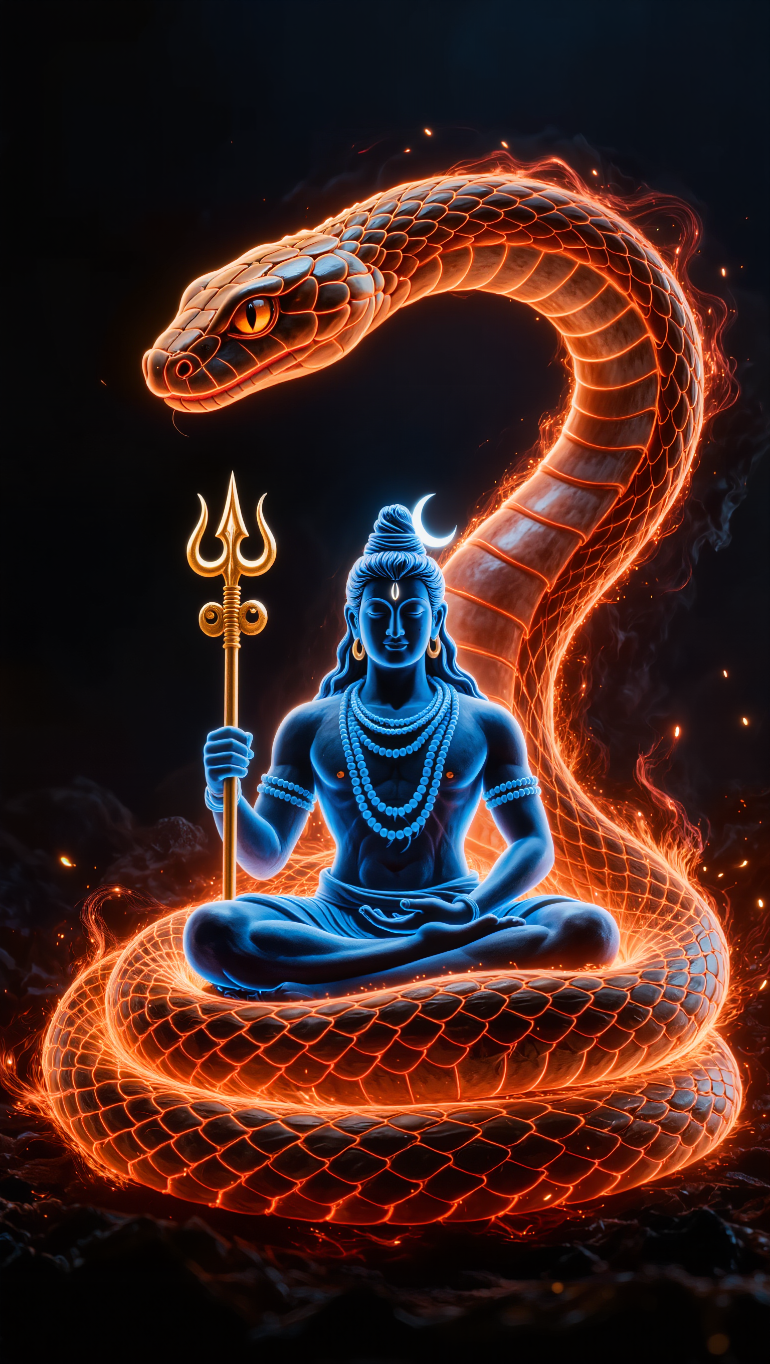 Kling AI work 310238900661620 - shiva ai wallpaper AI image