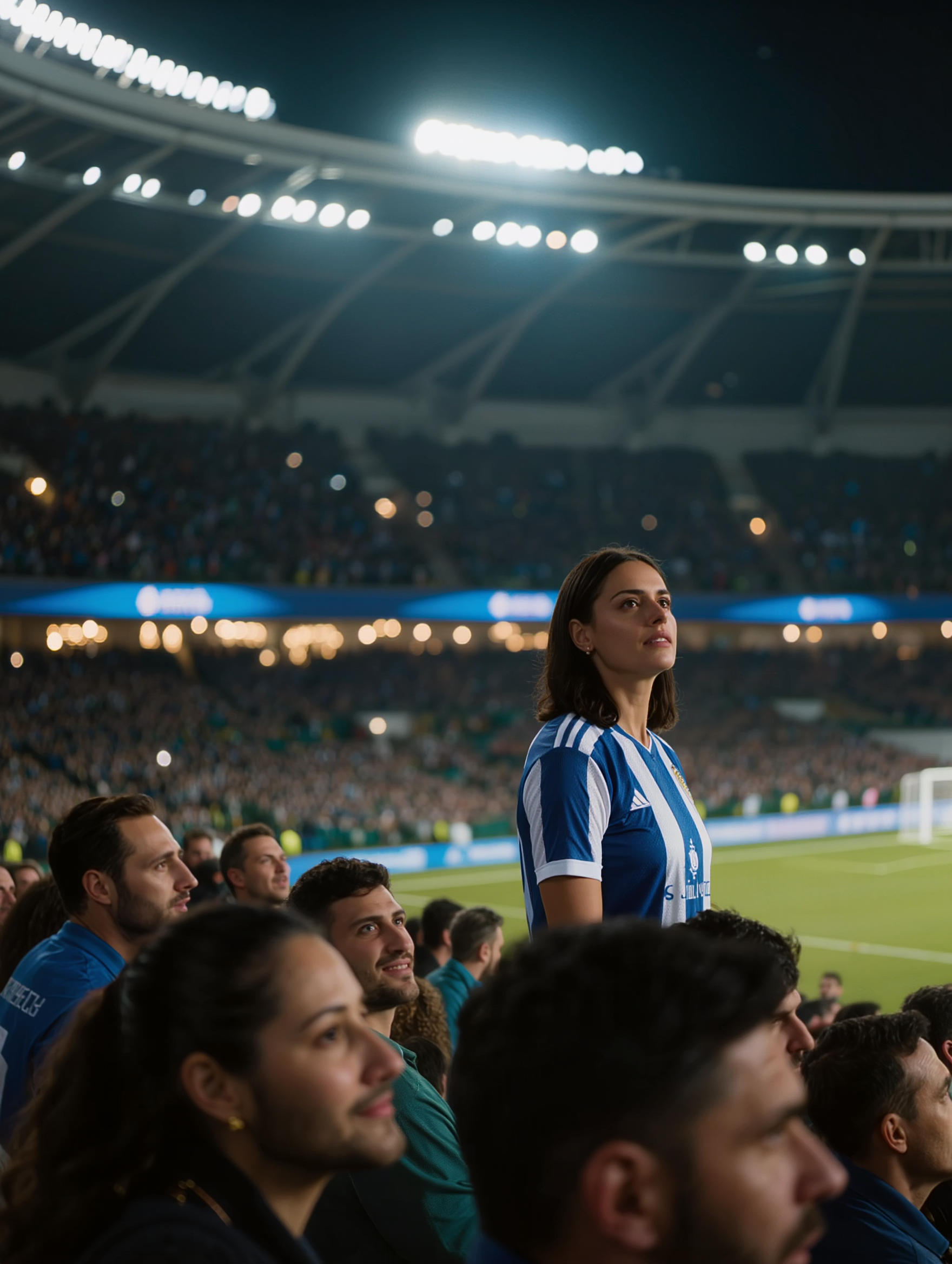 Kling AI work 310512910617182 - night stadium AI image