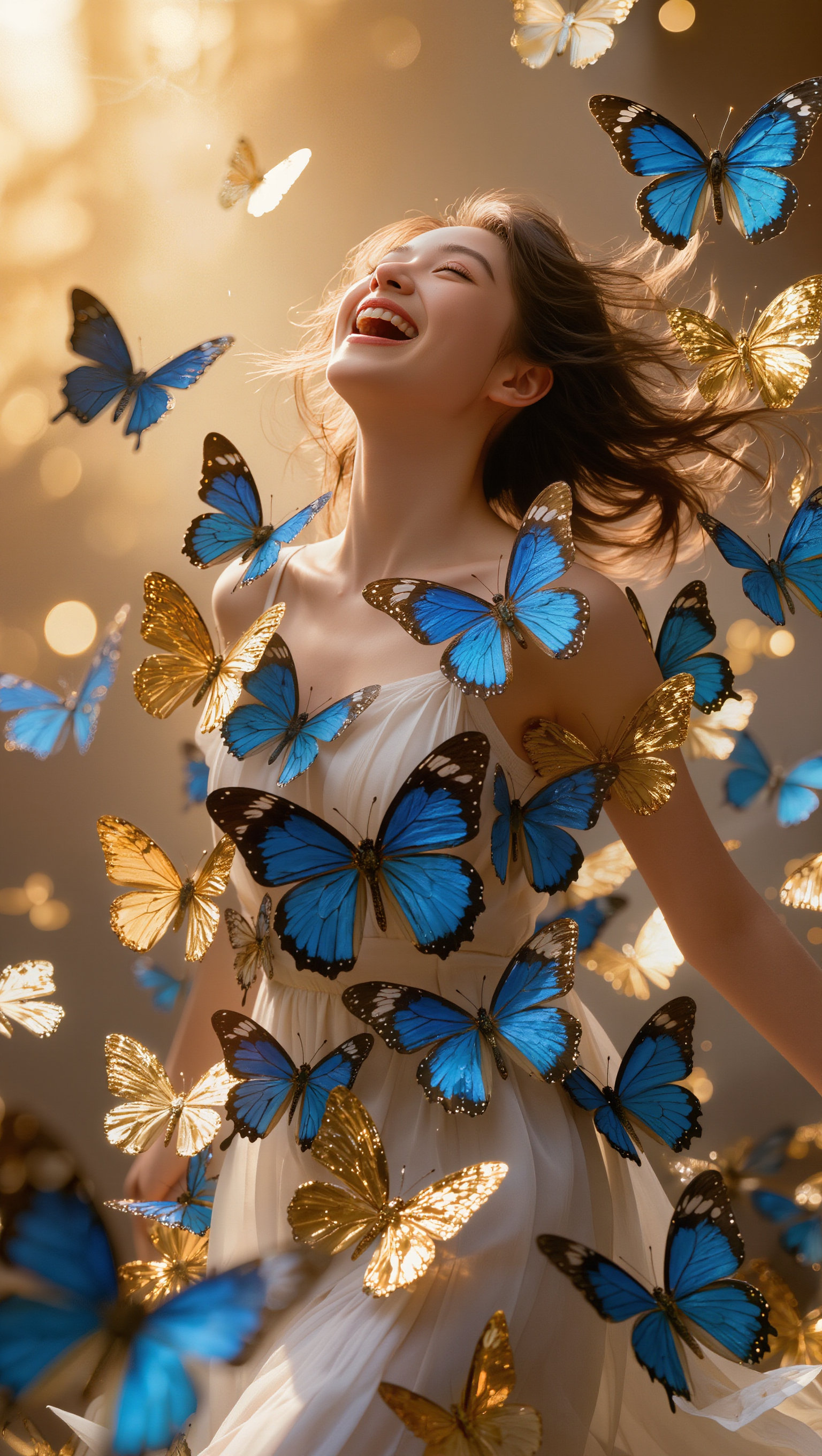 Kling AI work 310628392618630 - butterfly ai wallpaper AI image