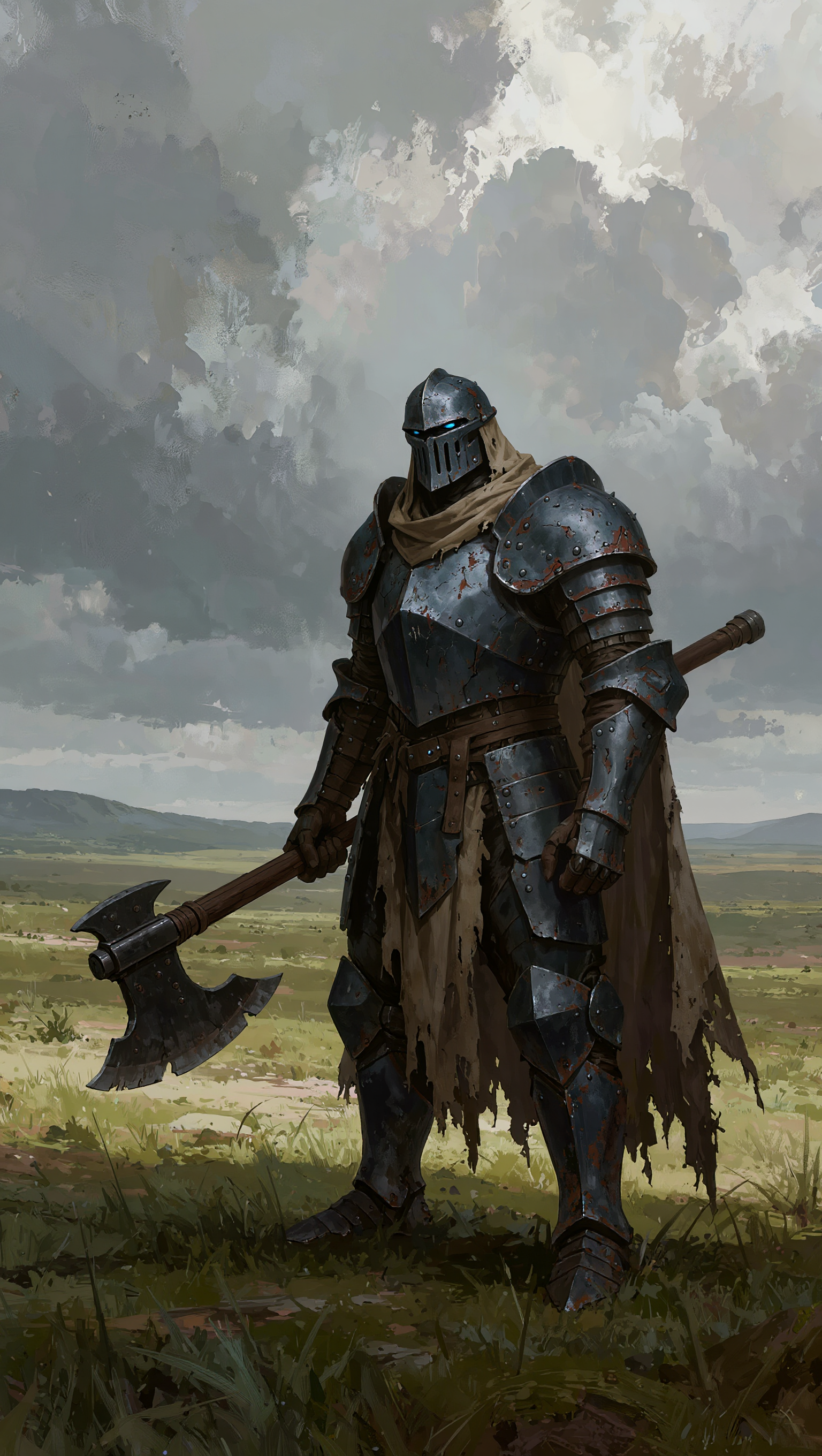 warforged construct - dnd world map generator AI image