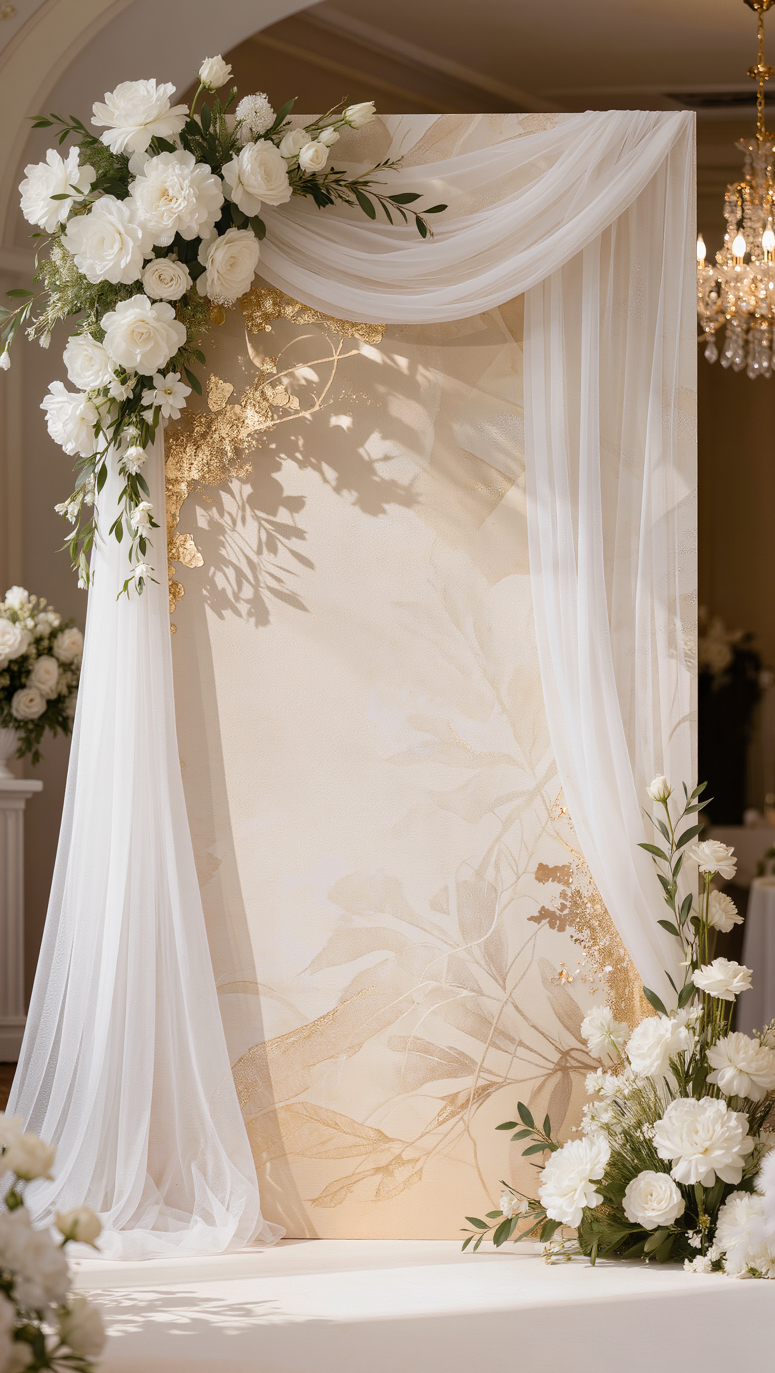 Wedding background - background AI image