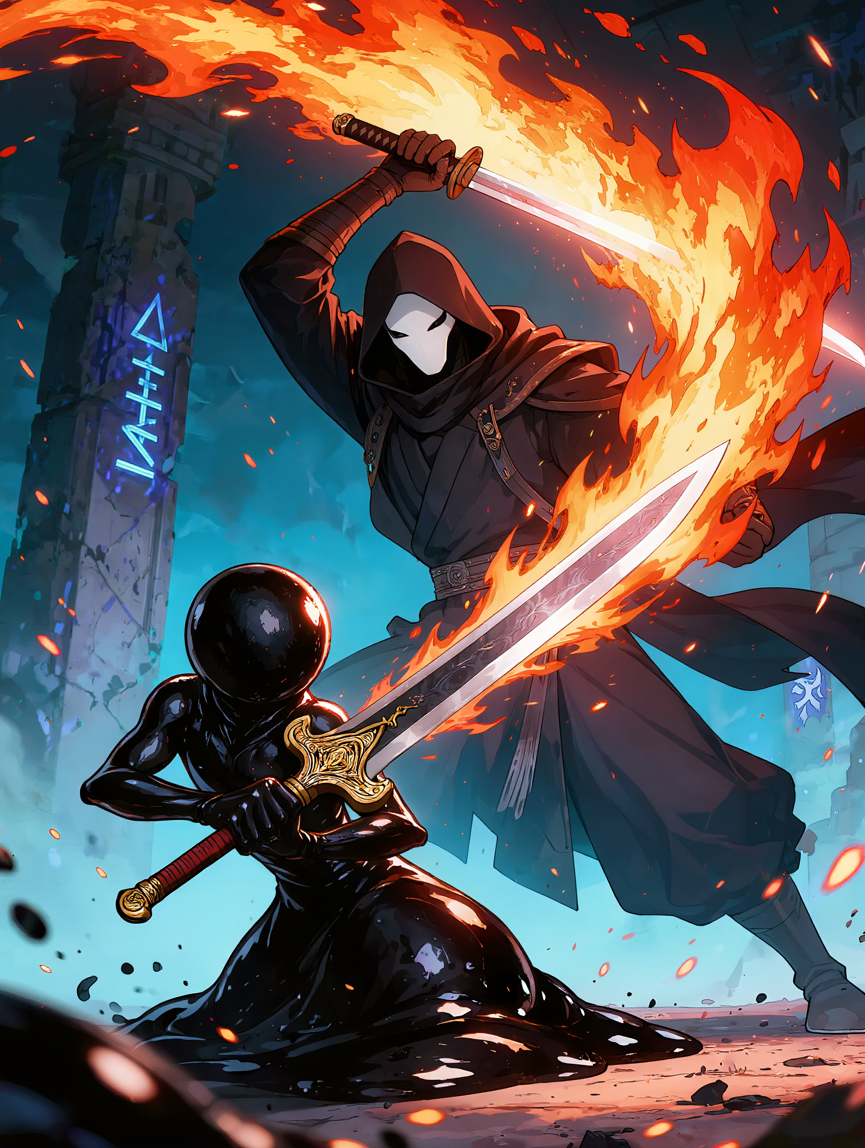 Kling AI work 311478868610345 - katana sheathed AI image