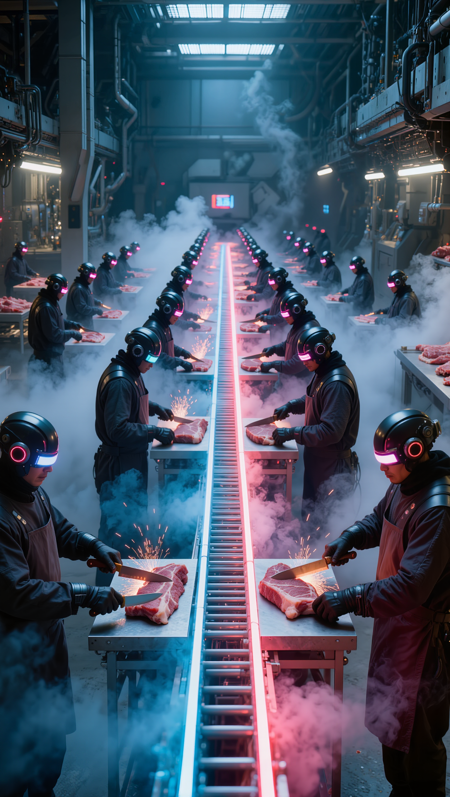 Kling AI work 311485228616338 - cyberpunk art style AI image