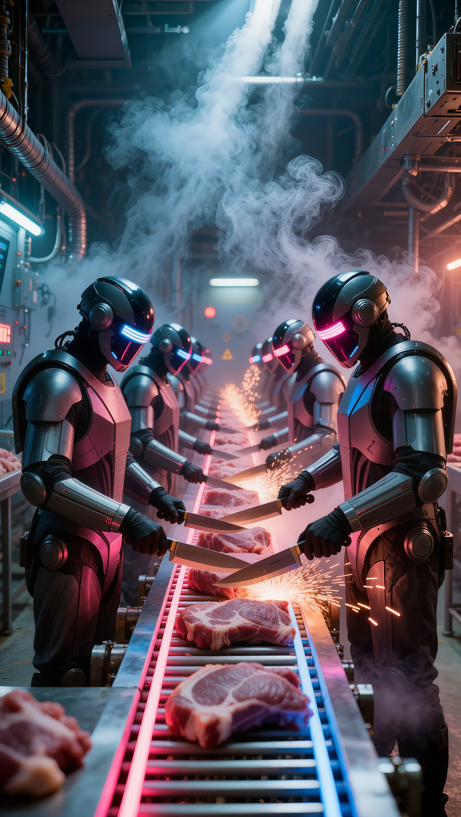 Kling AI work 311485228668353 - cyberpunk art style AI image