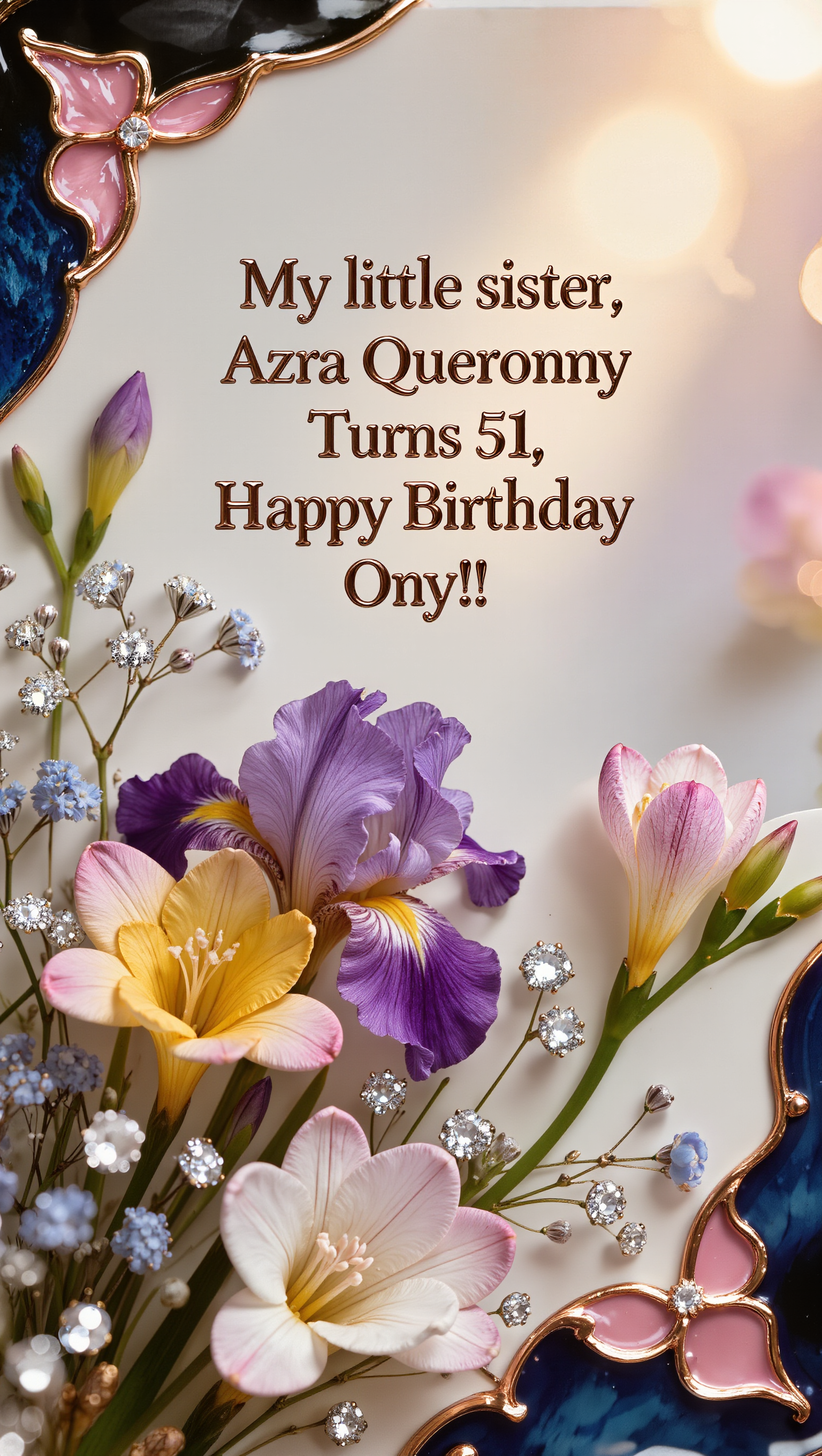 Kling AI work 311590300502053 - create birthday greeting card AI image