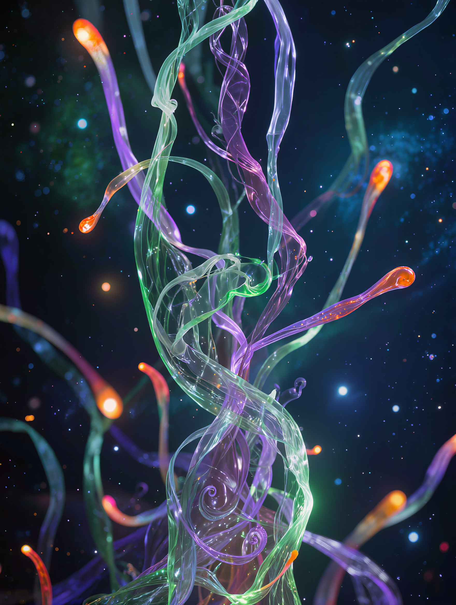 Kling AI work 311775686520832 - black tendrils AI image