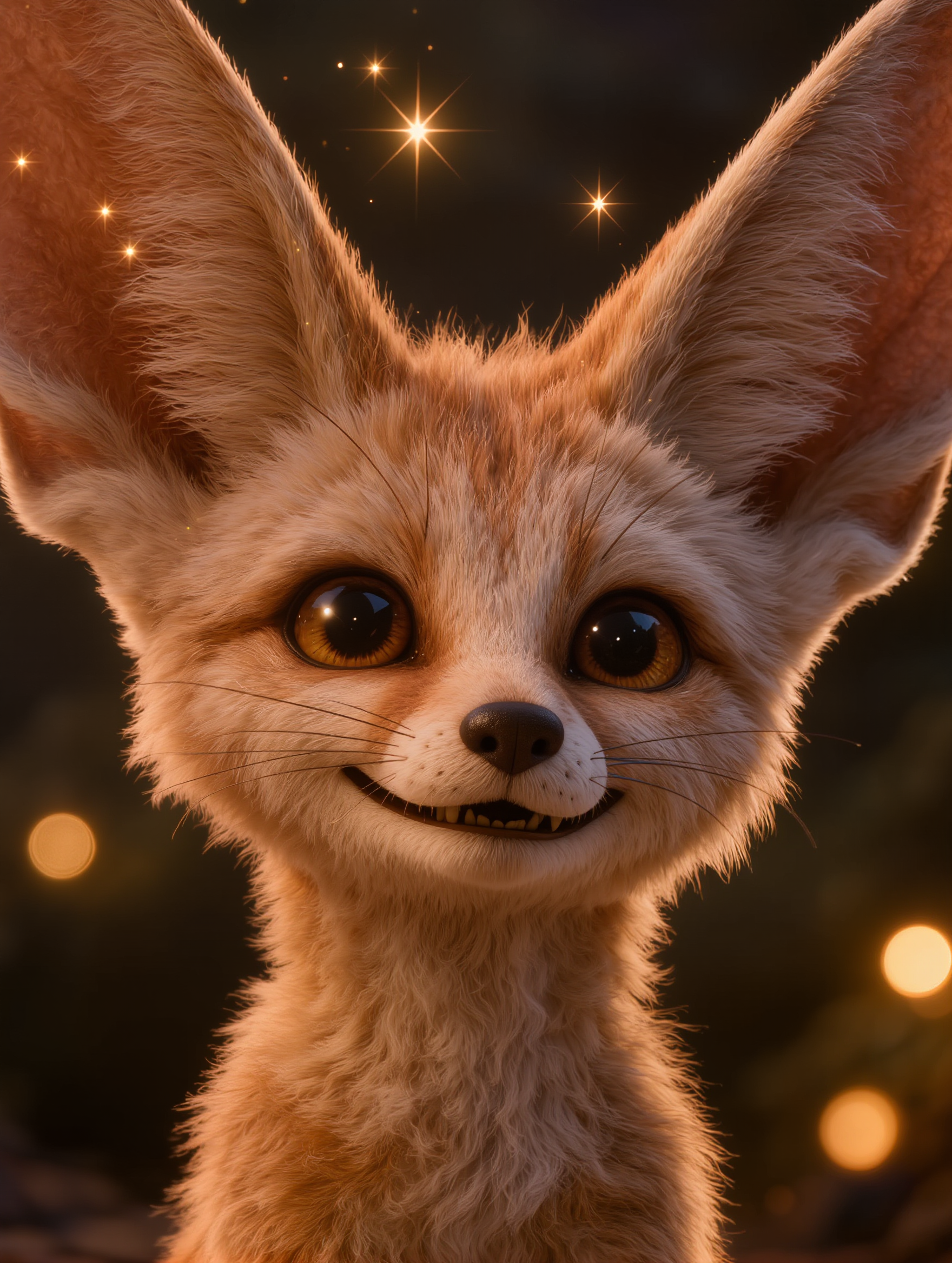 Fennec Fox - furry art generator AI image
