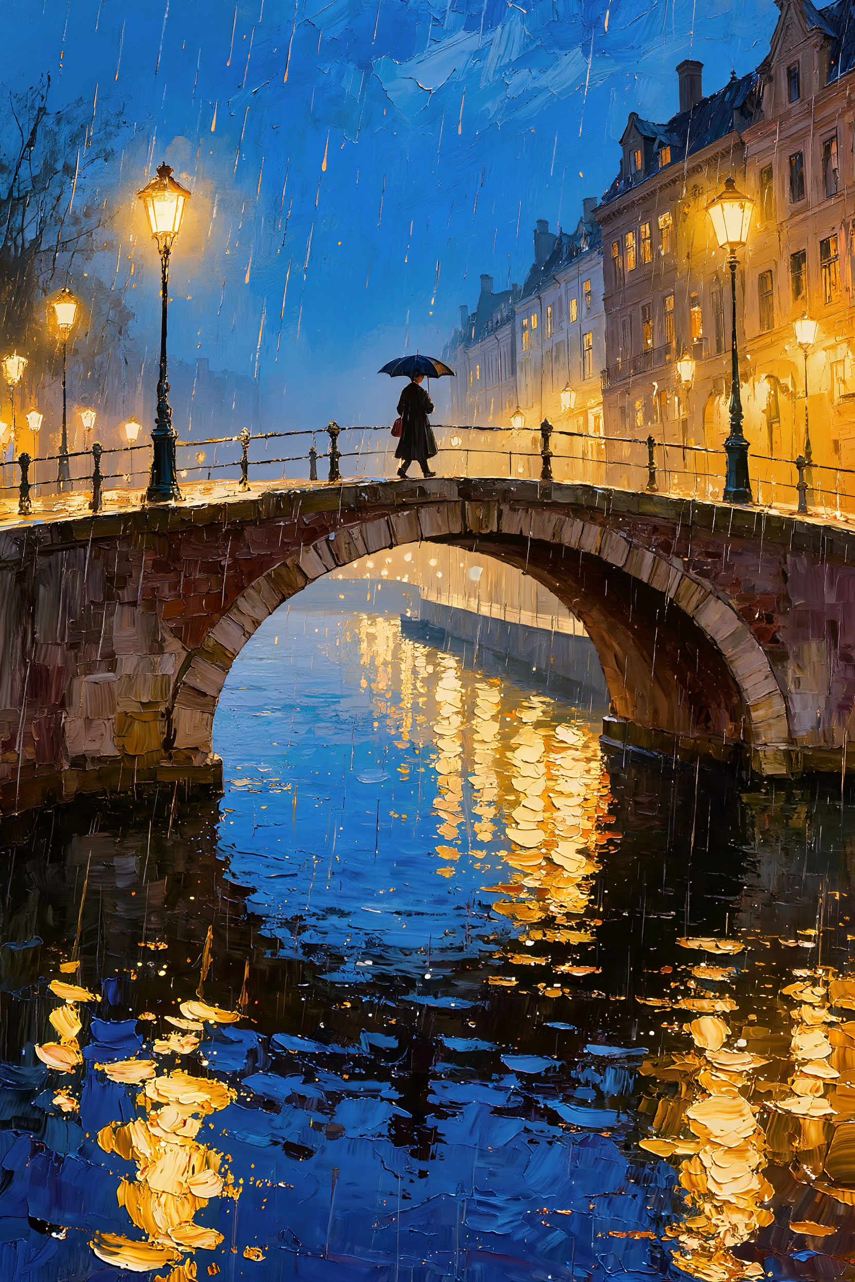 Kling AI work 312096860613039 - cobalt colors AI image