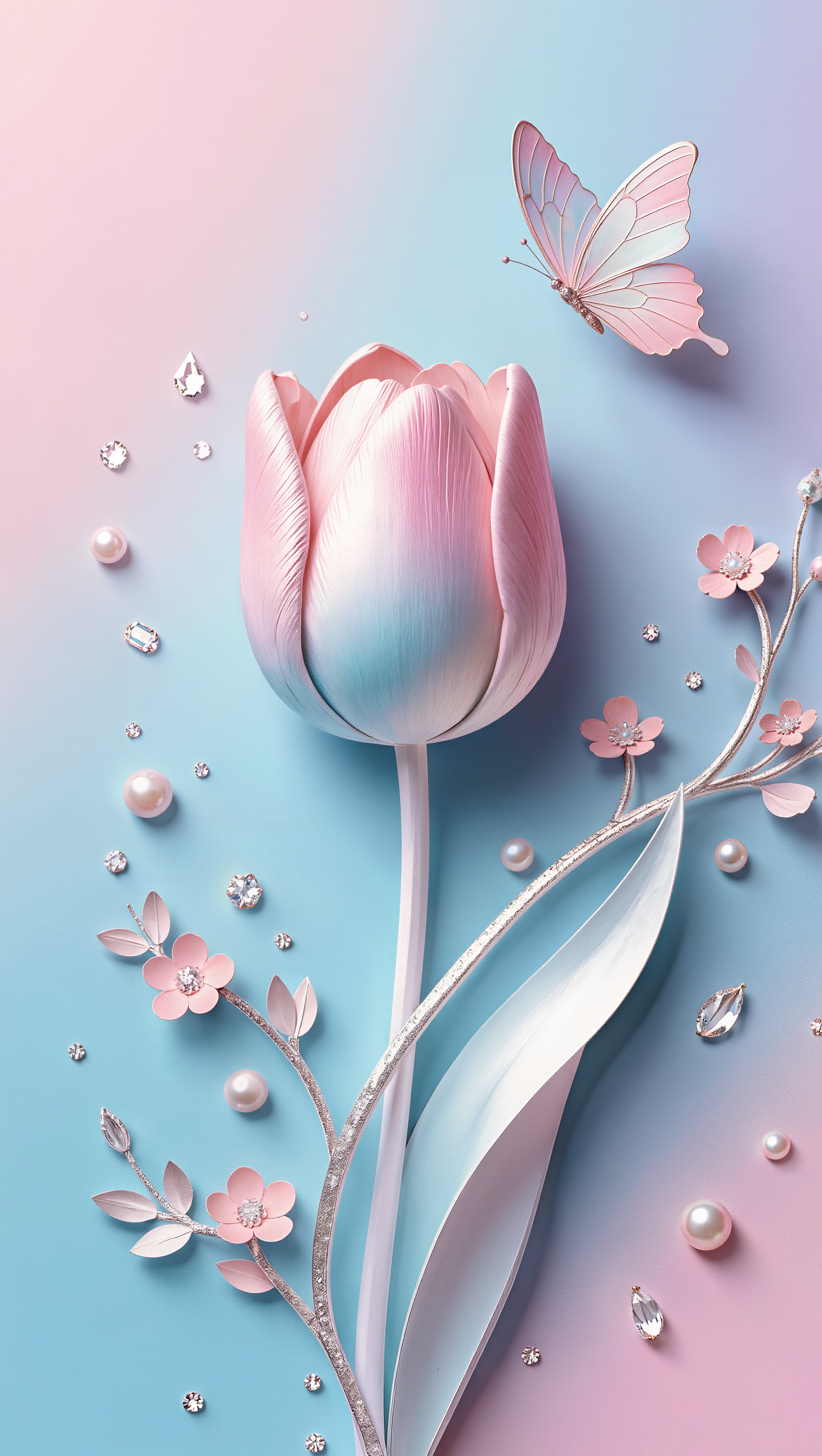 Kling AI work 312153573520712 - pastel yellow plain wallpaper AI image