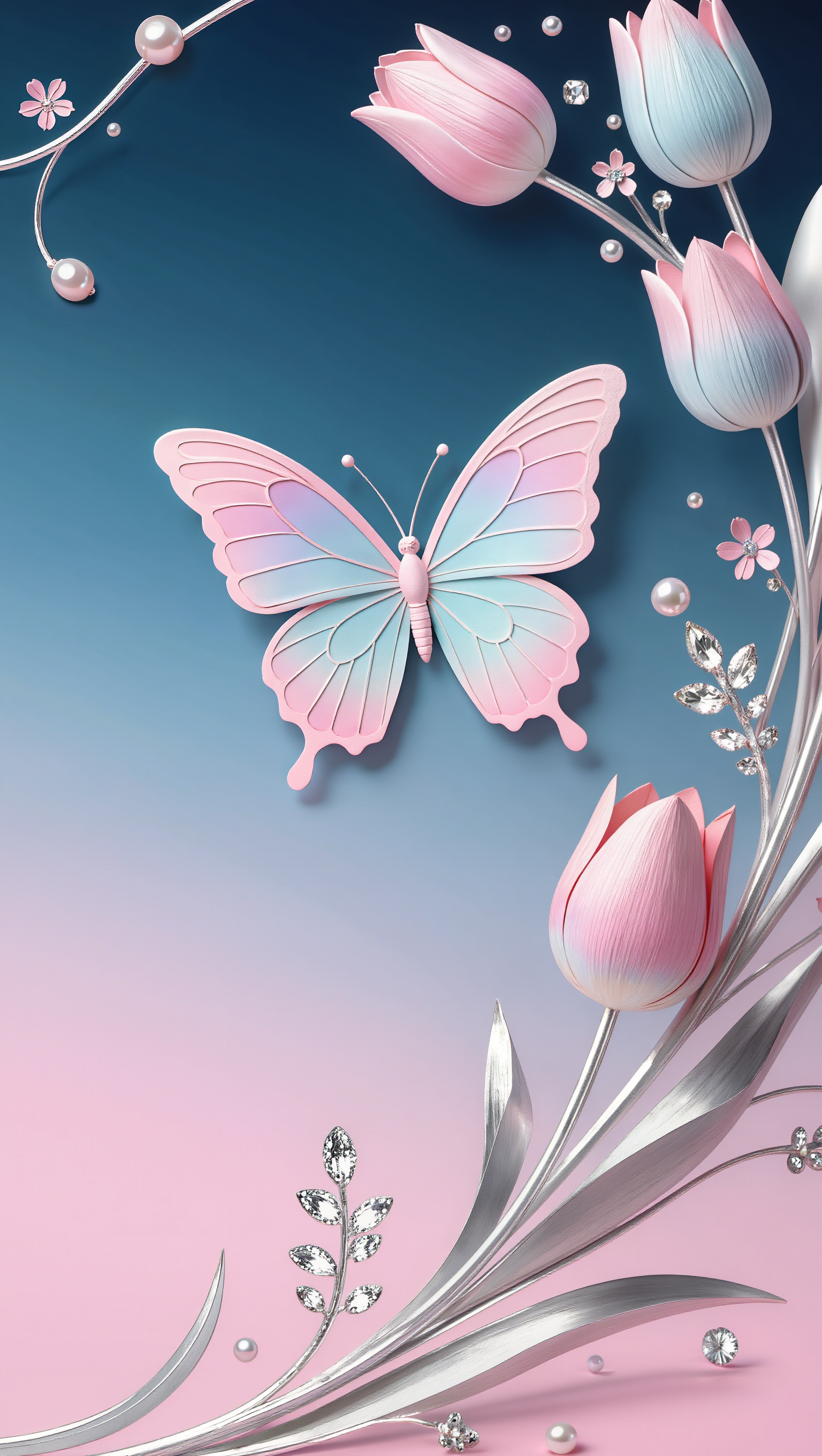 Kling AI work 312153573525714 - pastel yellow plain wallpaper AI image