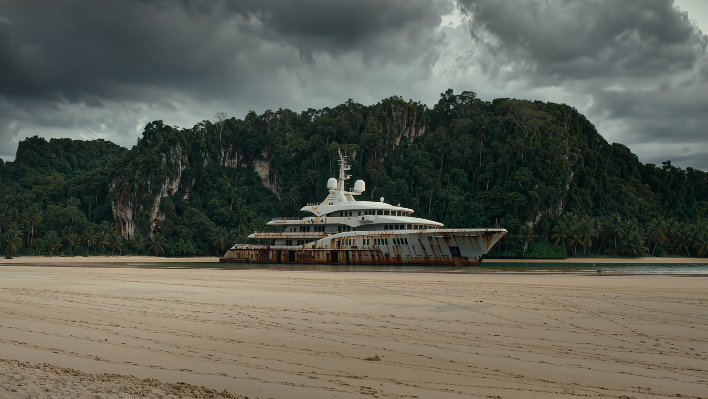 Silent Legacy - extreme wide shot AI image