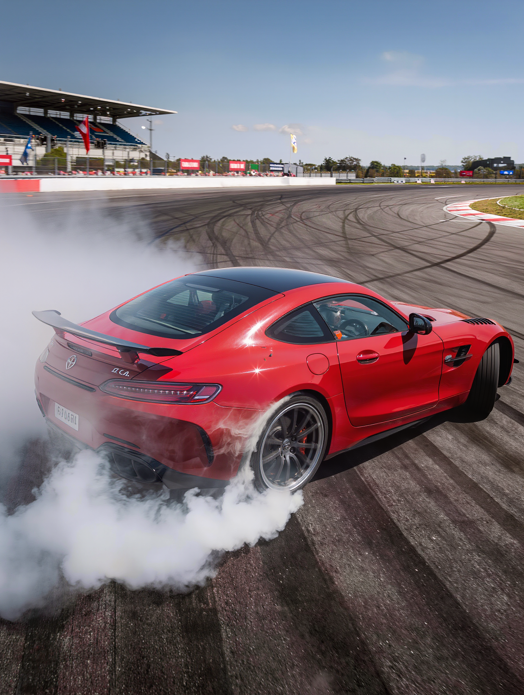 Car Drift - step 2 pushing car AI image