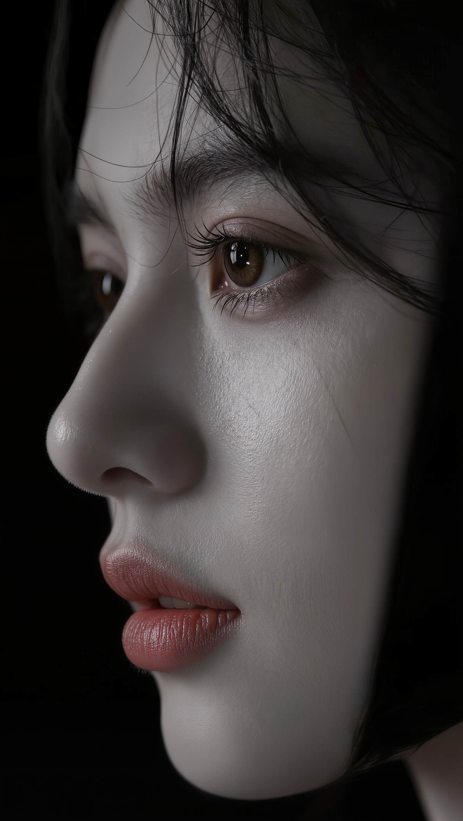 Pure black - black souls h scene AI image