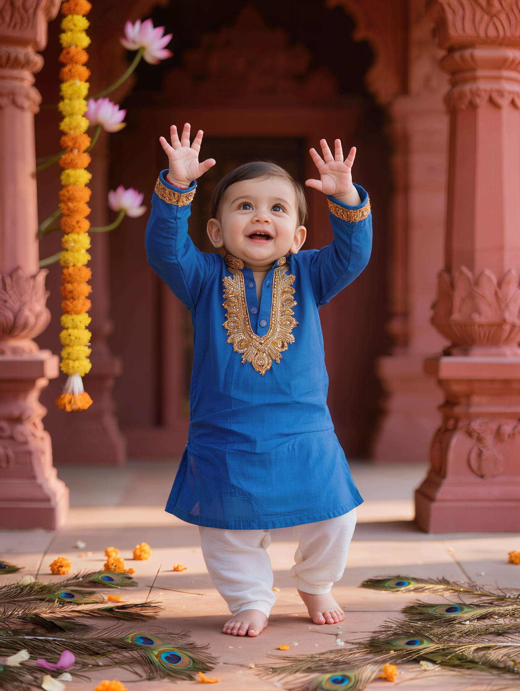 Kling AI work 313836935663383 - krishna lipsync AI image