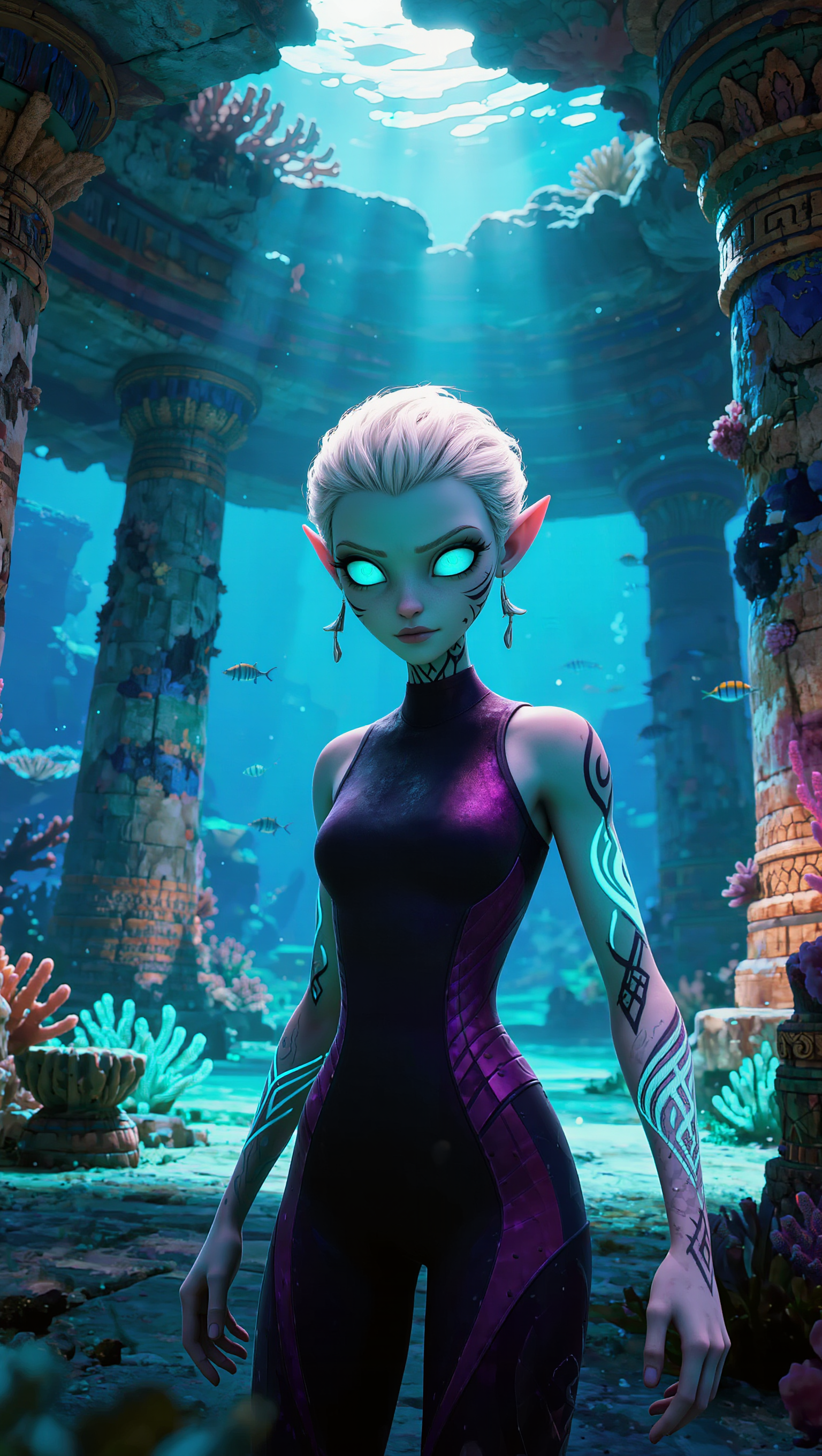 fantasy alien beauty - fantasy names female generator AI image