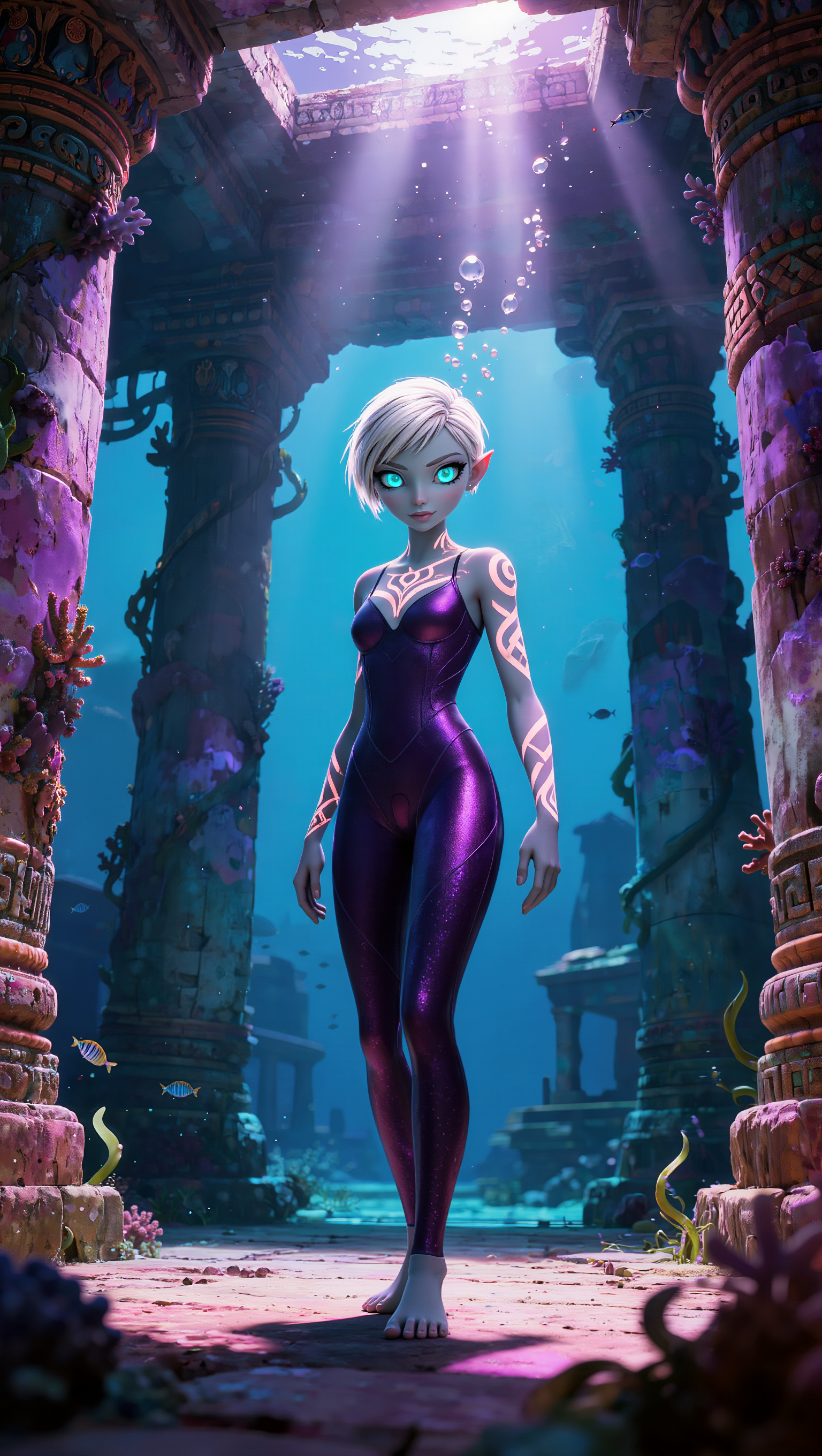 fantasy alien beauty - fantasy names female generator AI image