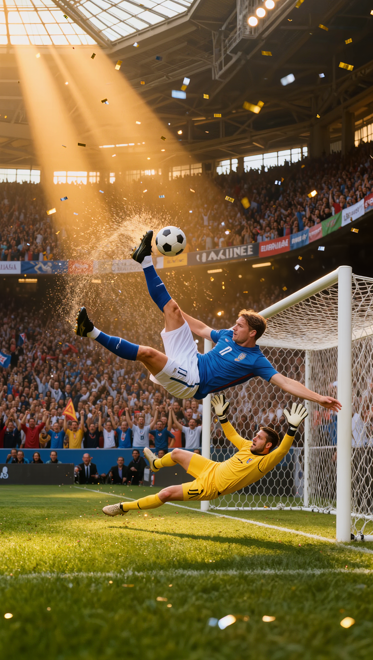 Kling AI work 315447835615947 - bicycle kick AI image