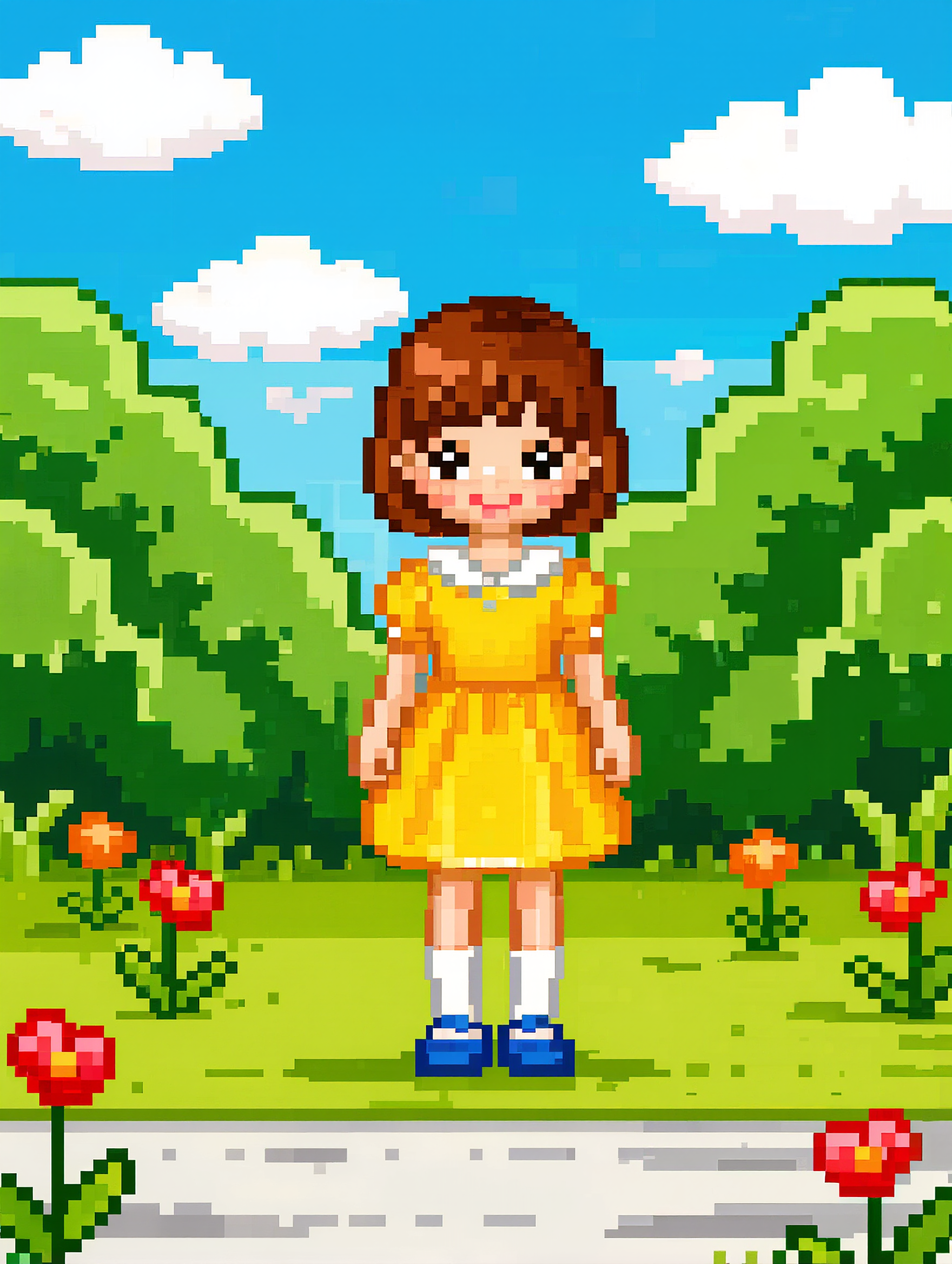 Kling AI work 315712517526023 - gpt pixel art AI image