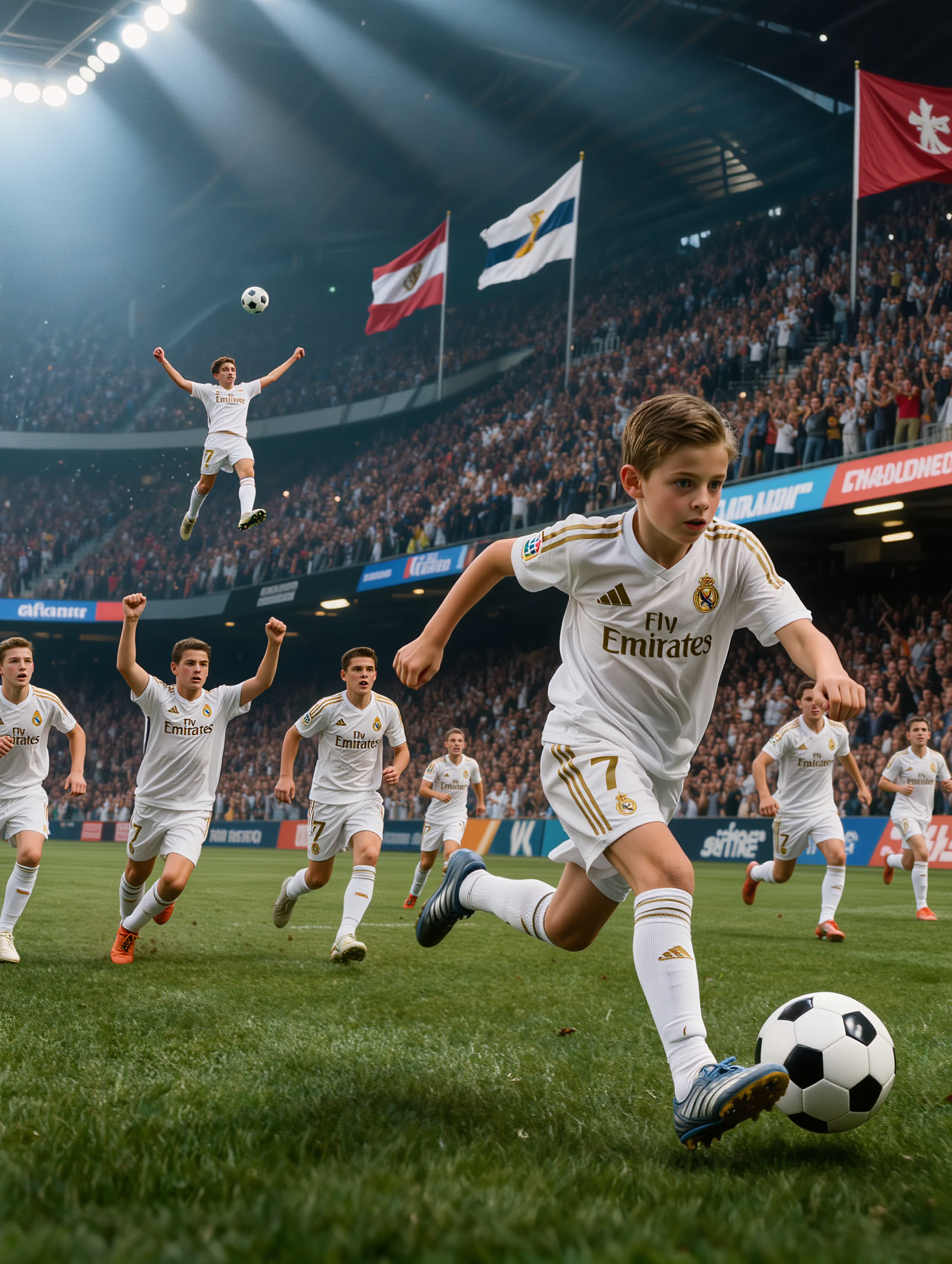 Kling AI work 315829702500753 - football fans celebration AI image