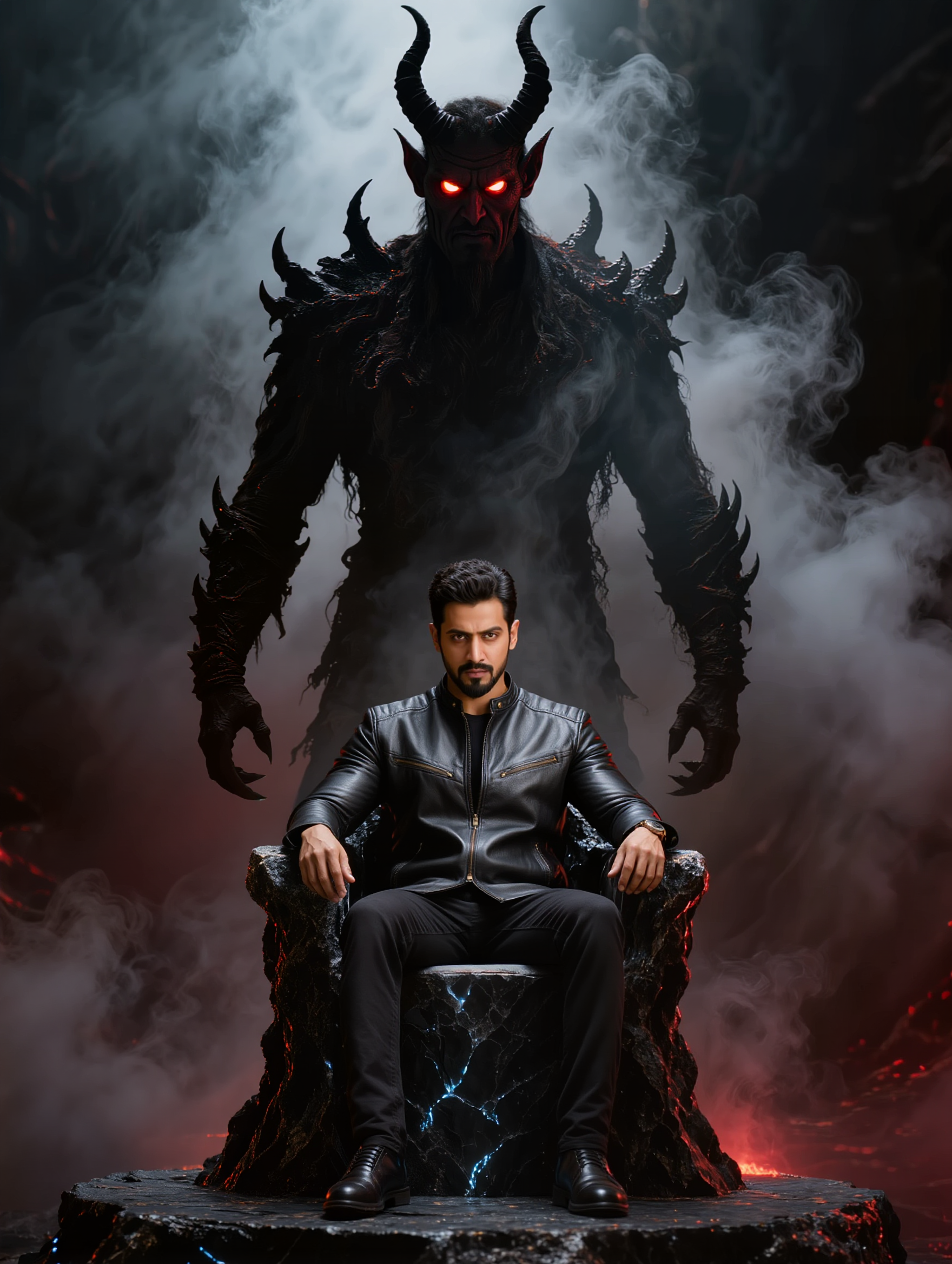 Kling AI work 315989141616858 - dark fantasy instagram profile picture AI image