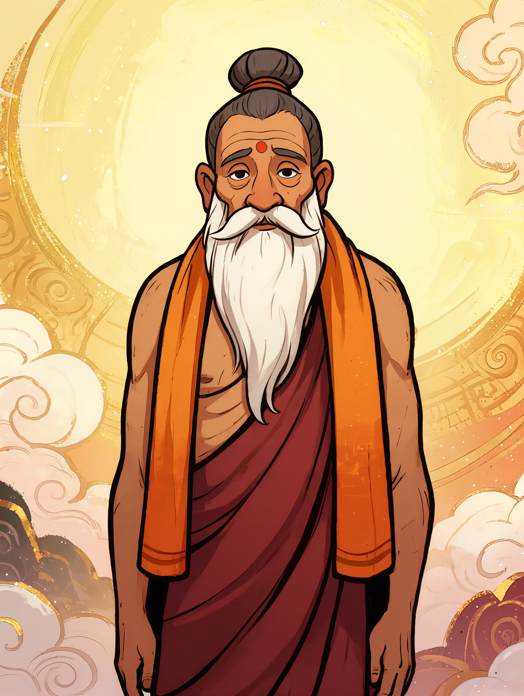 Valmiki - sage gree AI image