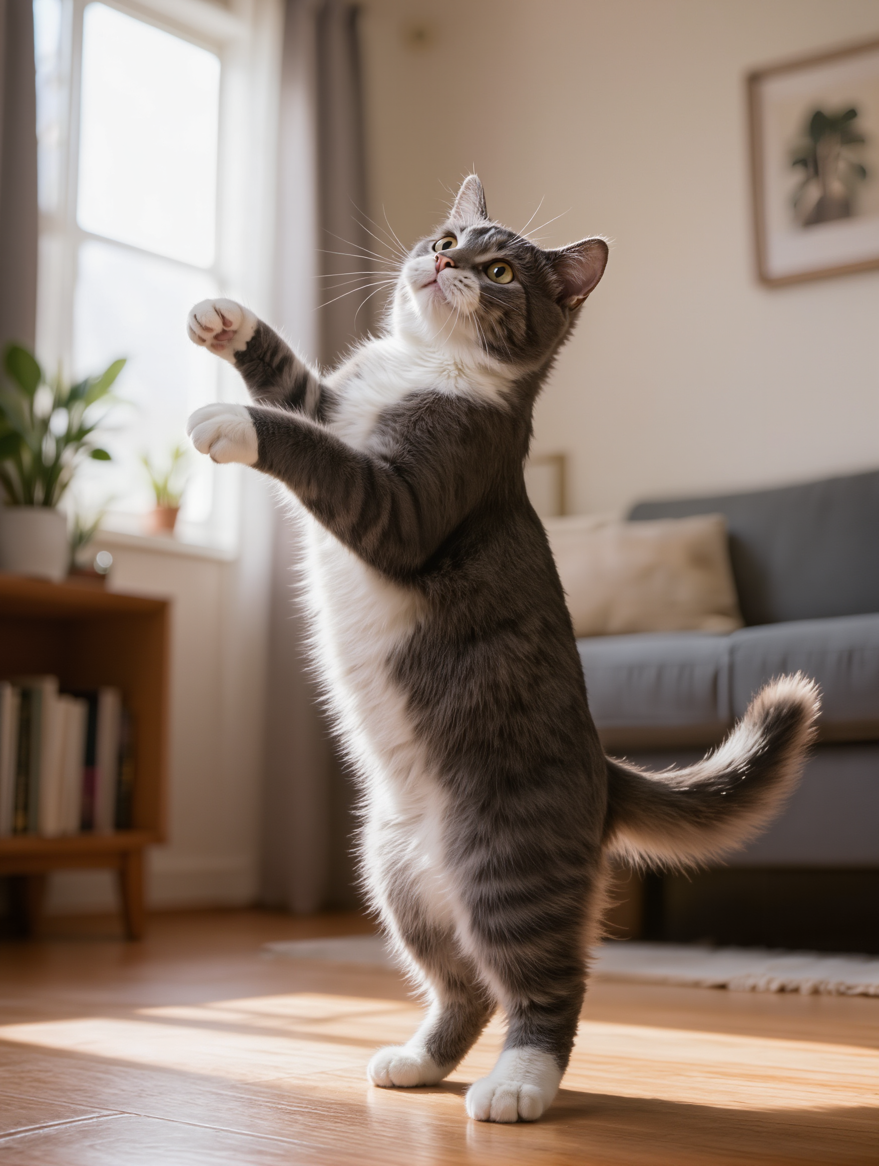 Kling AI work 316269579664952 - dancing cat ai video AI image