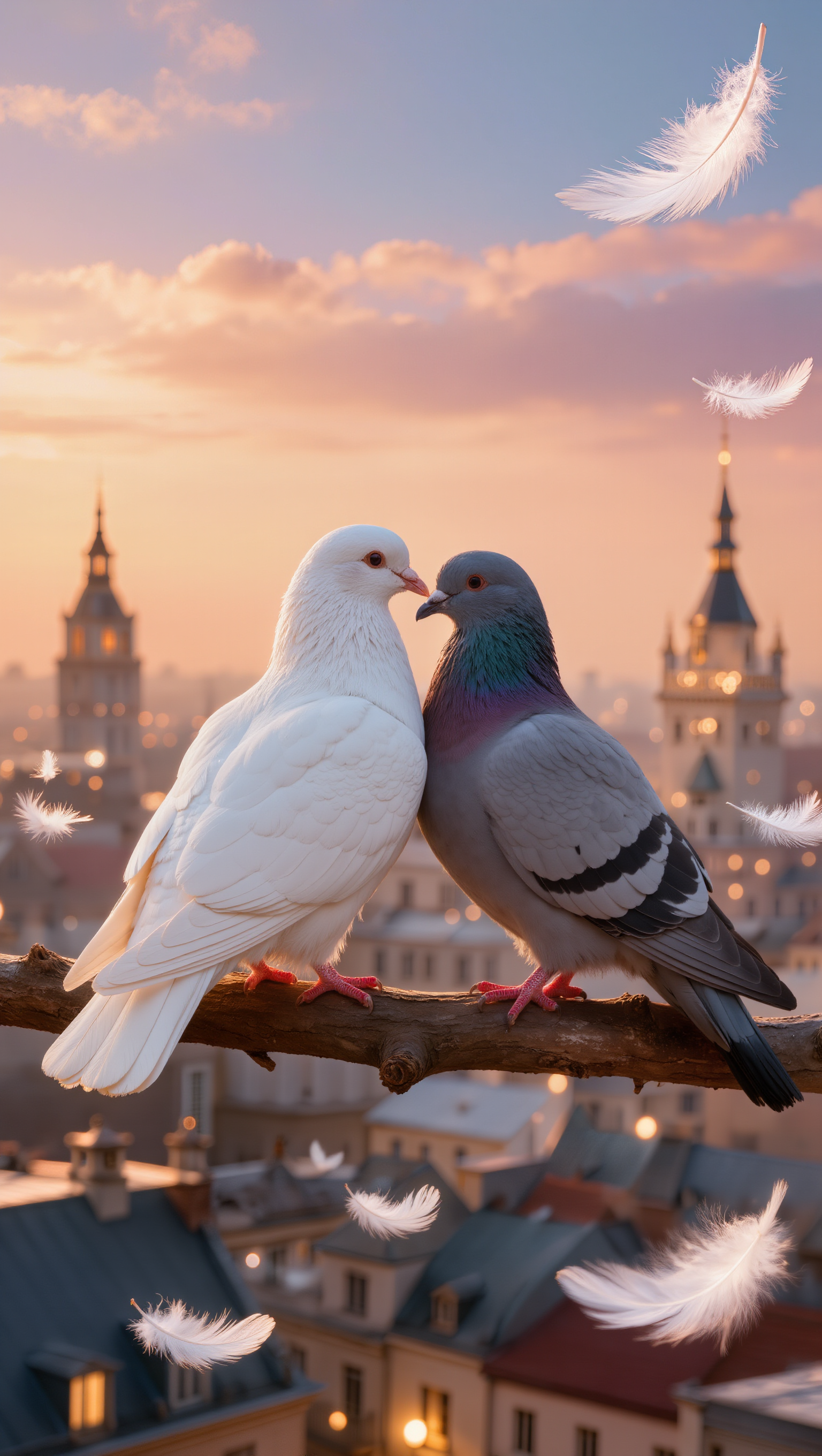 Kling AI work 316336998665174 - romantic wallpaper AI image