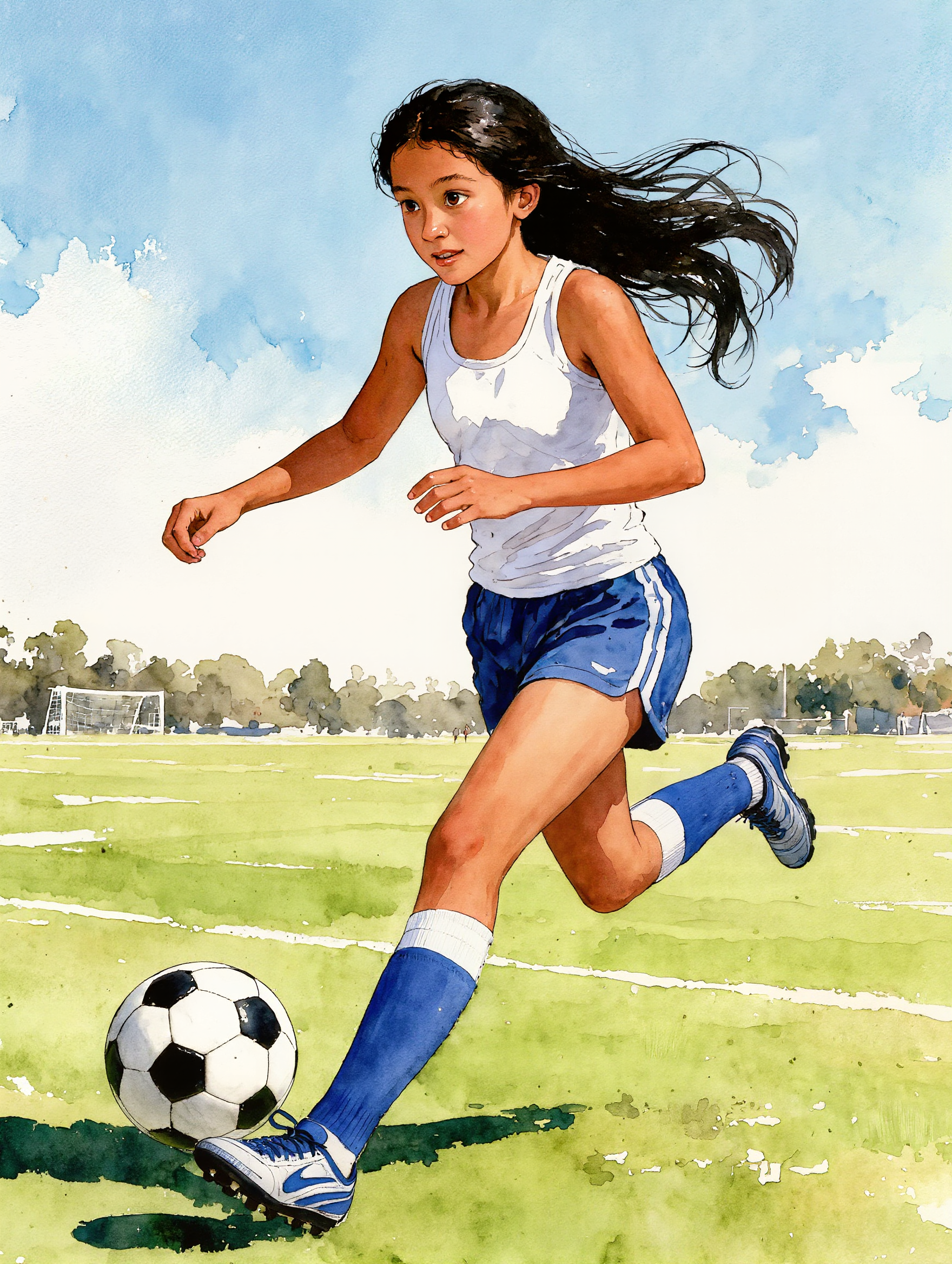 Kling AI work 316894060304512 - soccer youtube thumbnail AI image