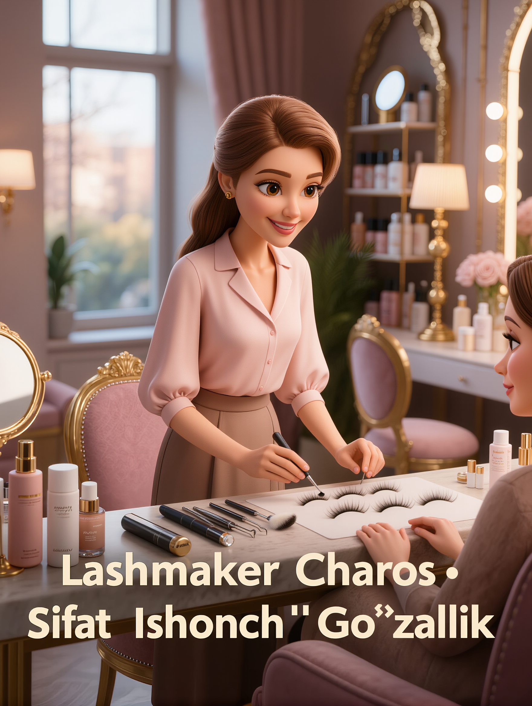 Kling AI work 317066393306920 - female characters cartoon AI image
