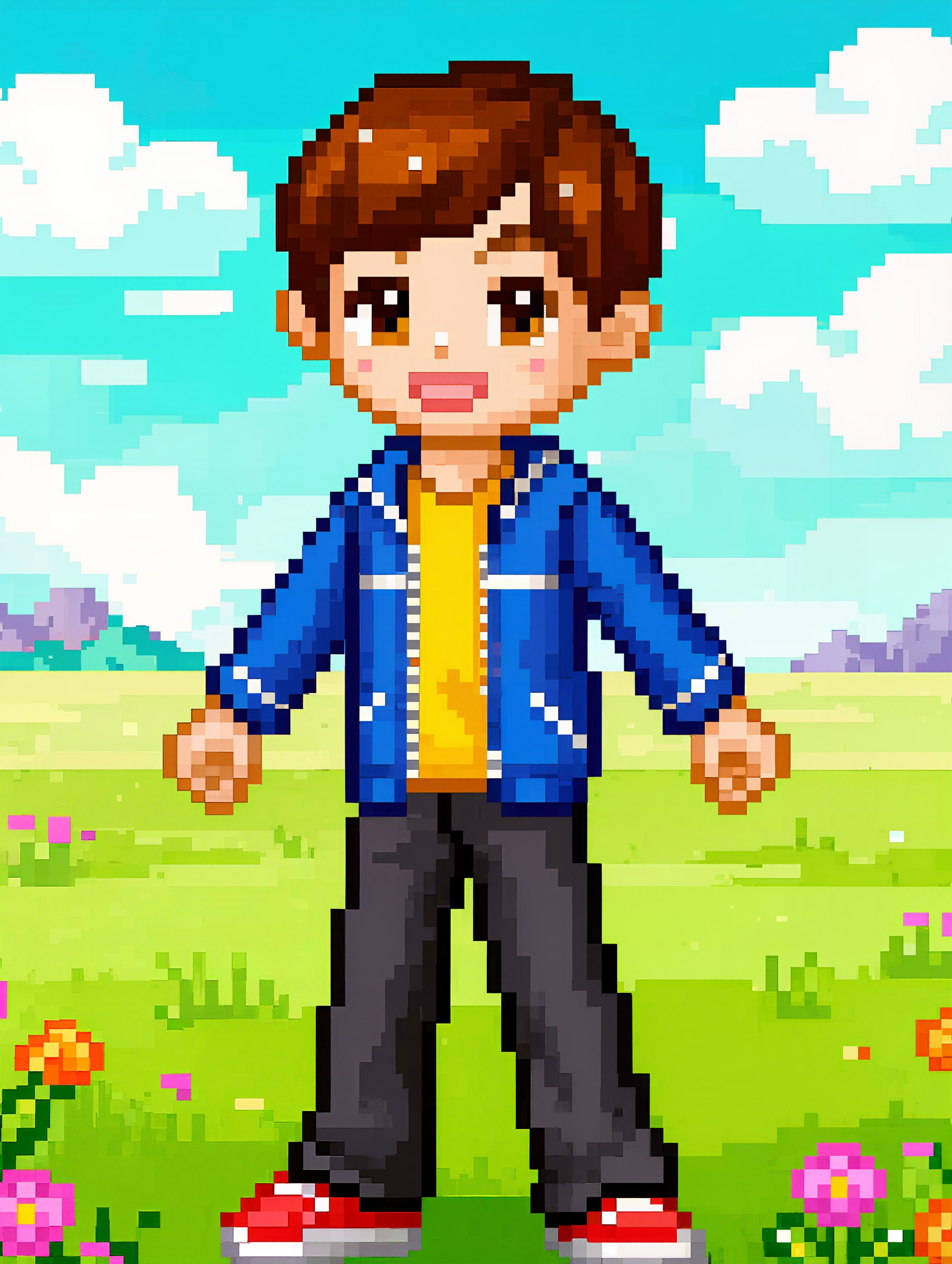 Kling AI work 318229670504809 - gpt pixel art AI image