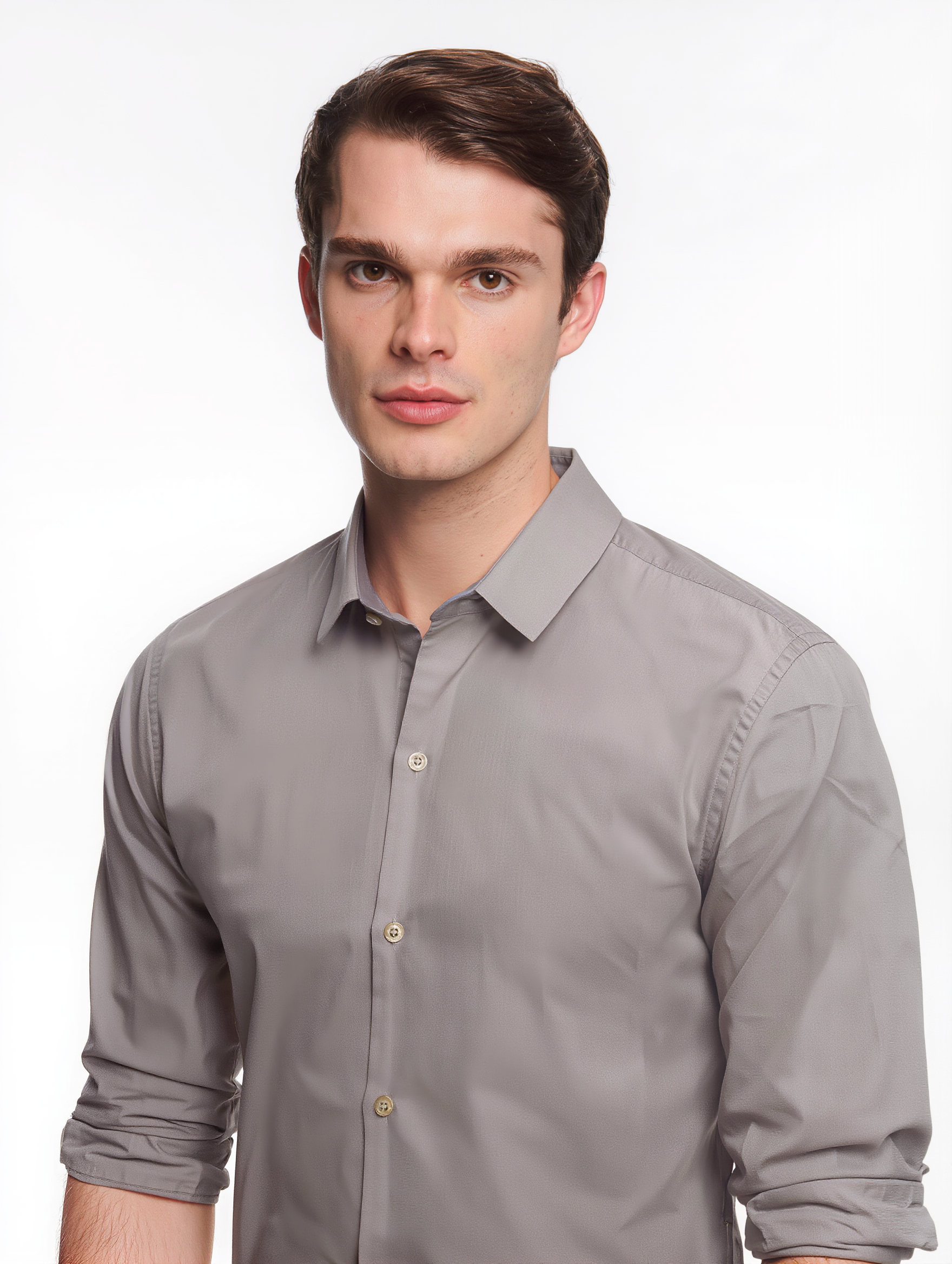 studio shoot, professional portr - face and body studio AI image