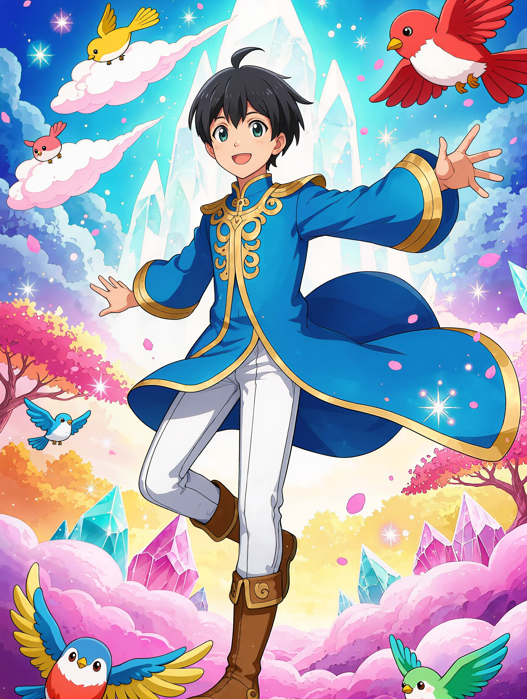 Kling AI work 318665241667397 - animated female characters AI image