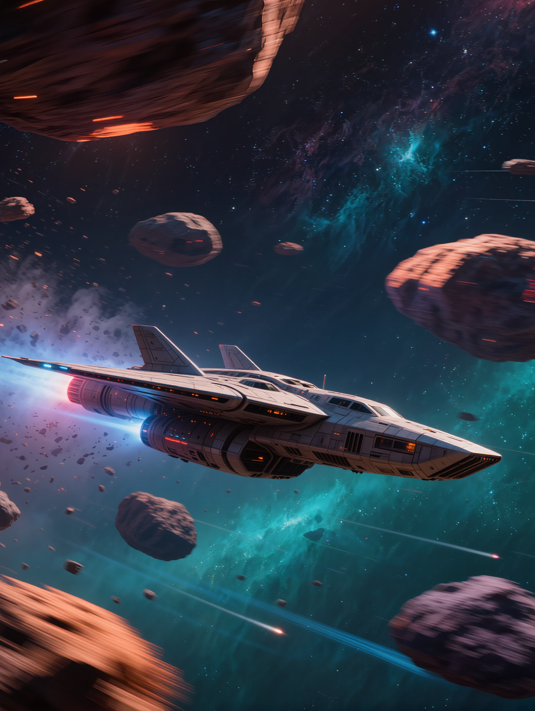 Space Racing - field ai AI image