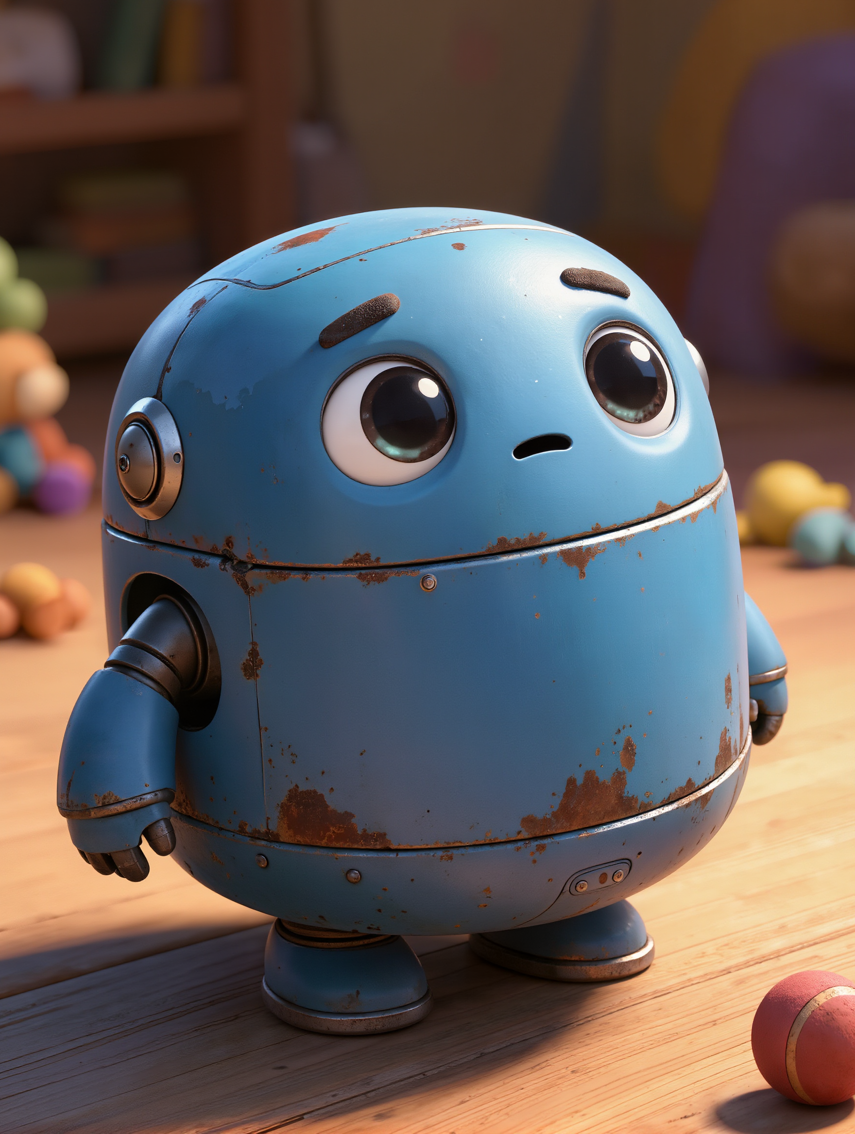cute carbot - ai metal AI image