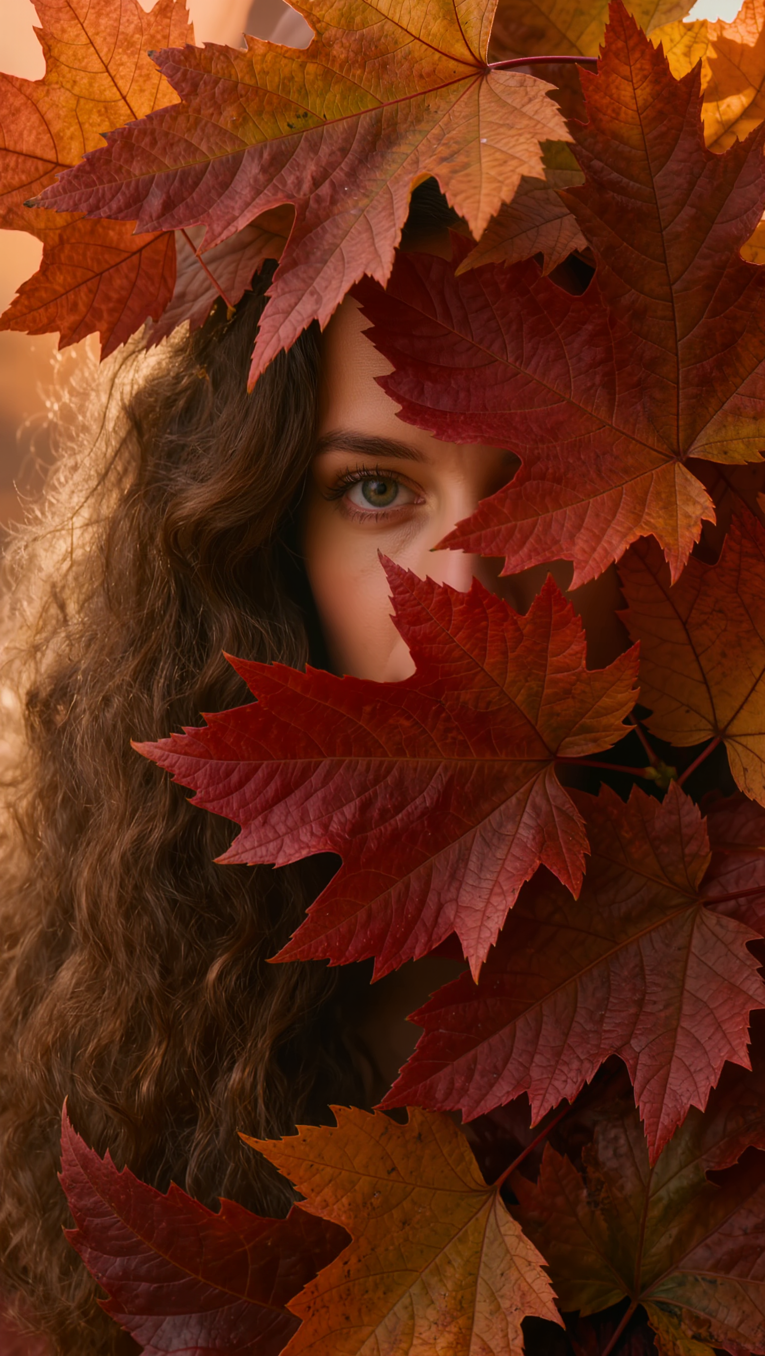 Kling AI work 321347723507641 - maple leaves clip art AI image