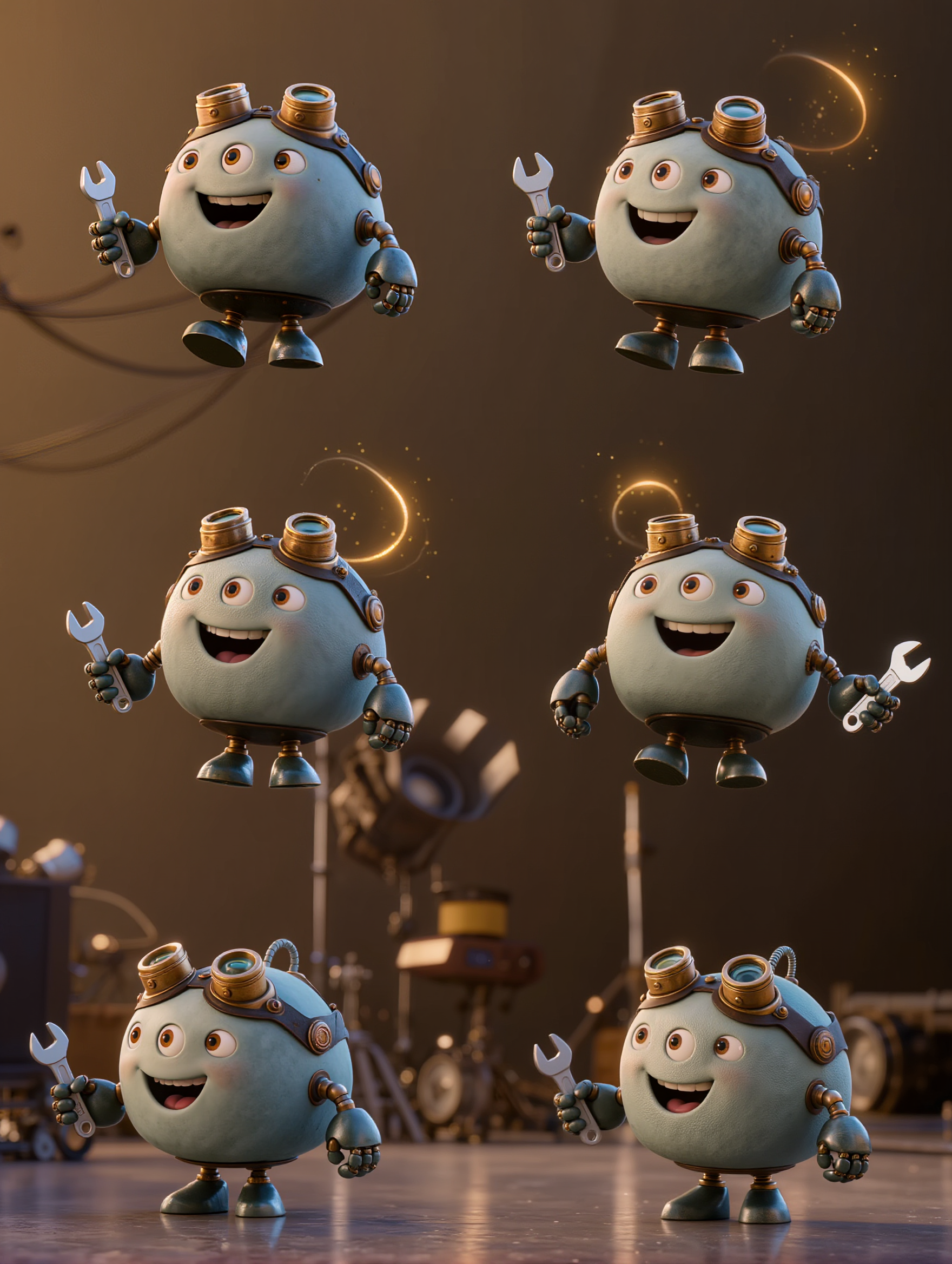 gimber...  space character - full body character creator AI image