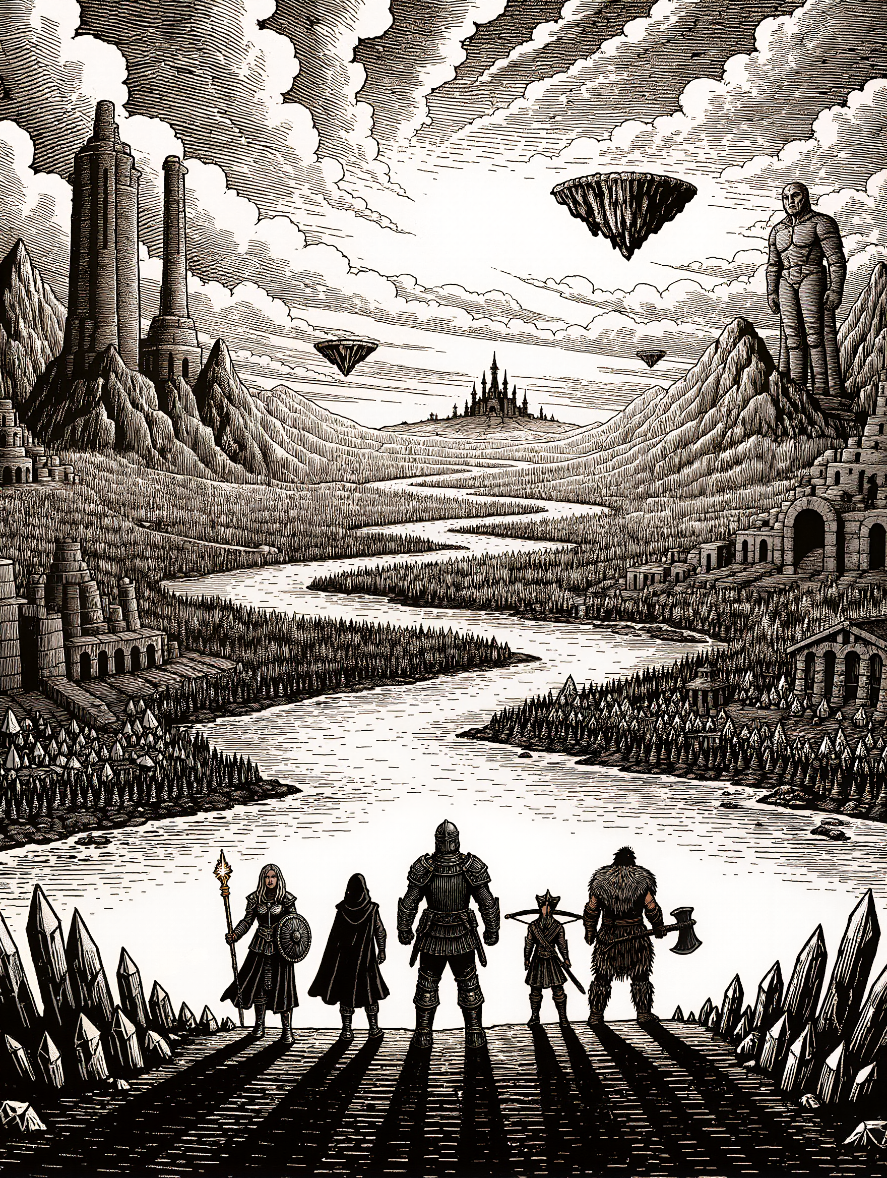 fantasycover1 - draw thumbnail AI image
