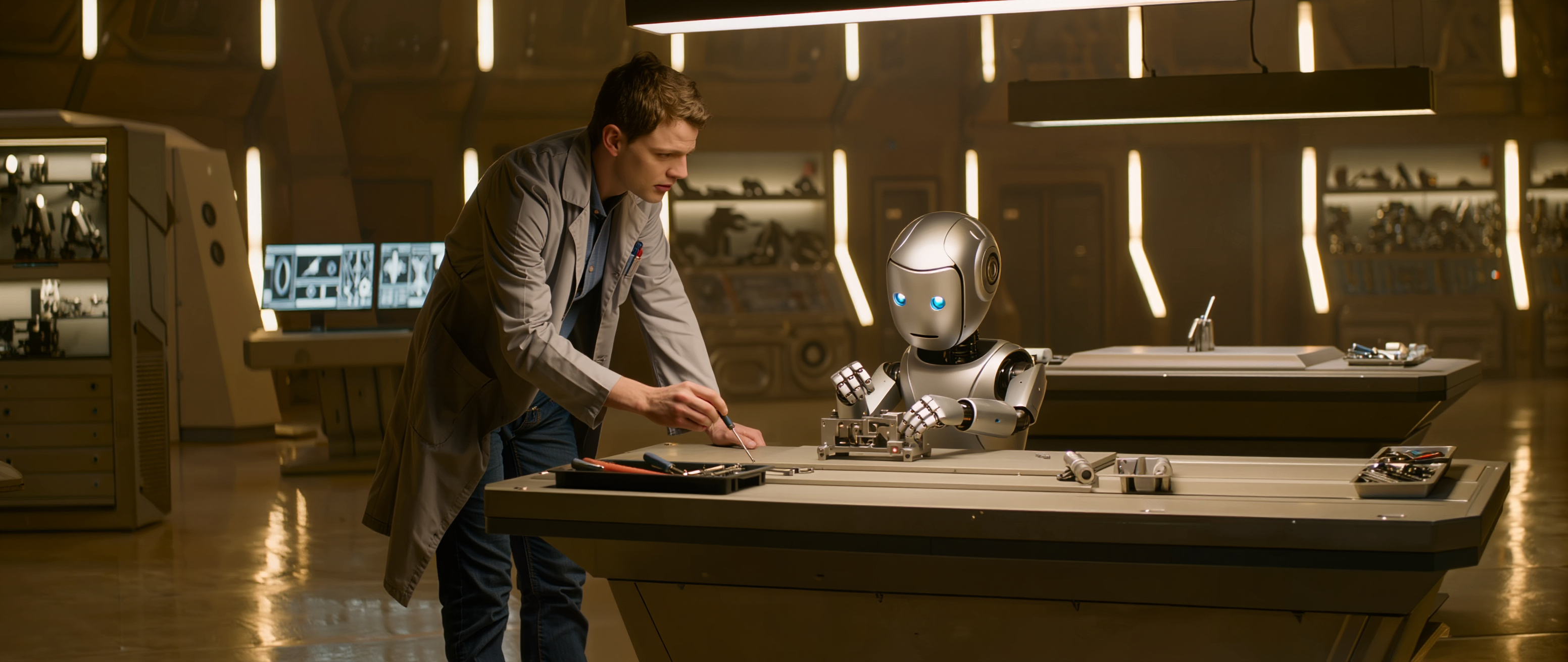 🤖 Human & Robot - human v4 AI image