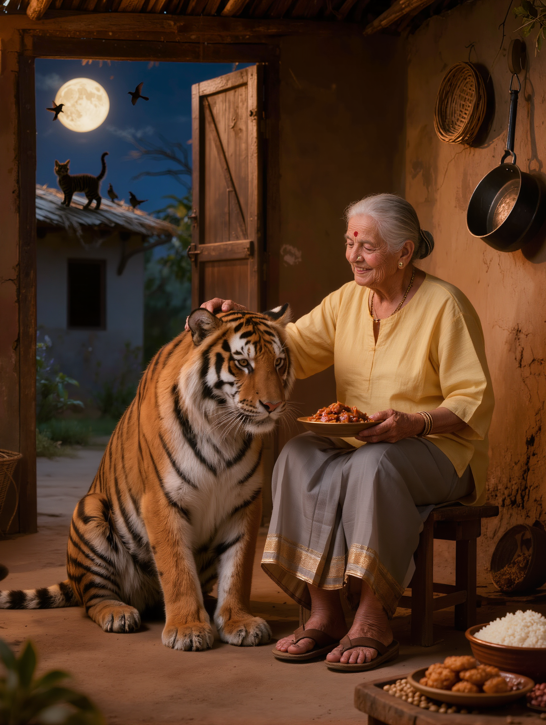 ek dadi ki kahani - ek aio AI image