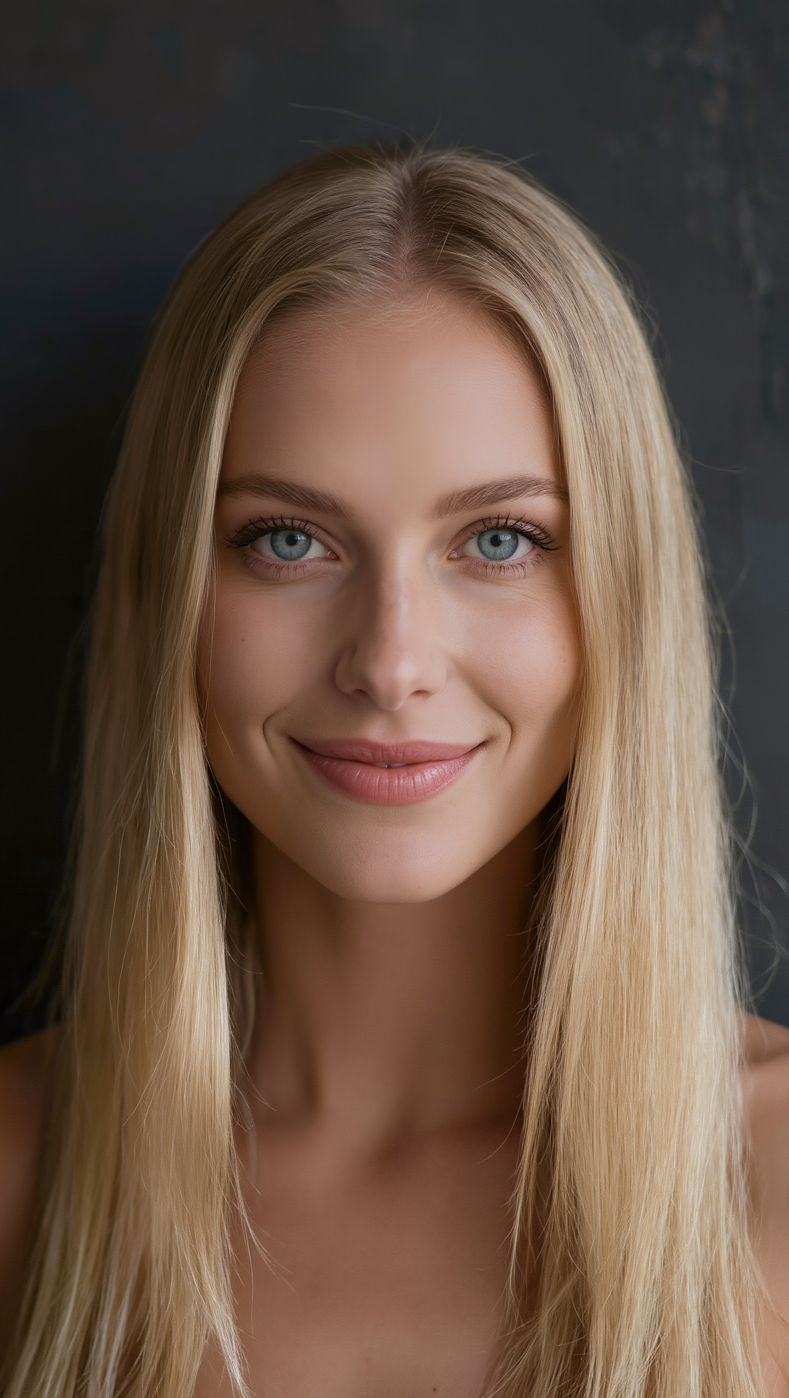beautiful blonde woman - blonde low taper fade AI image