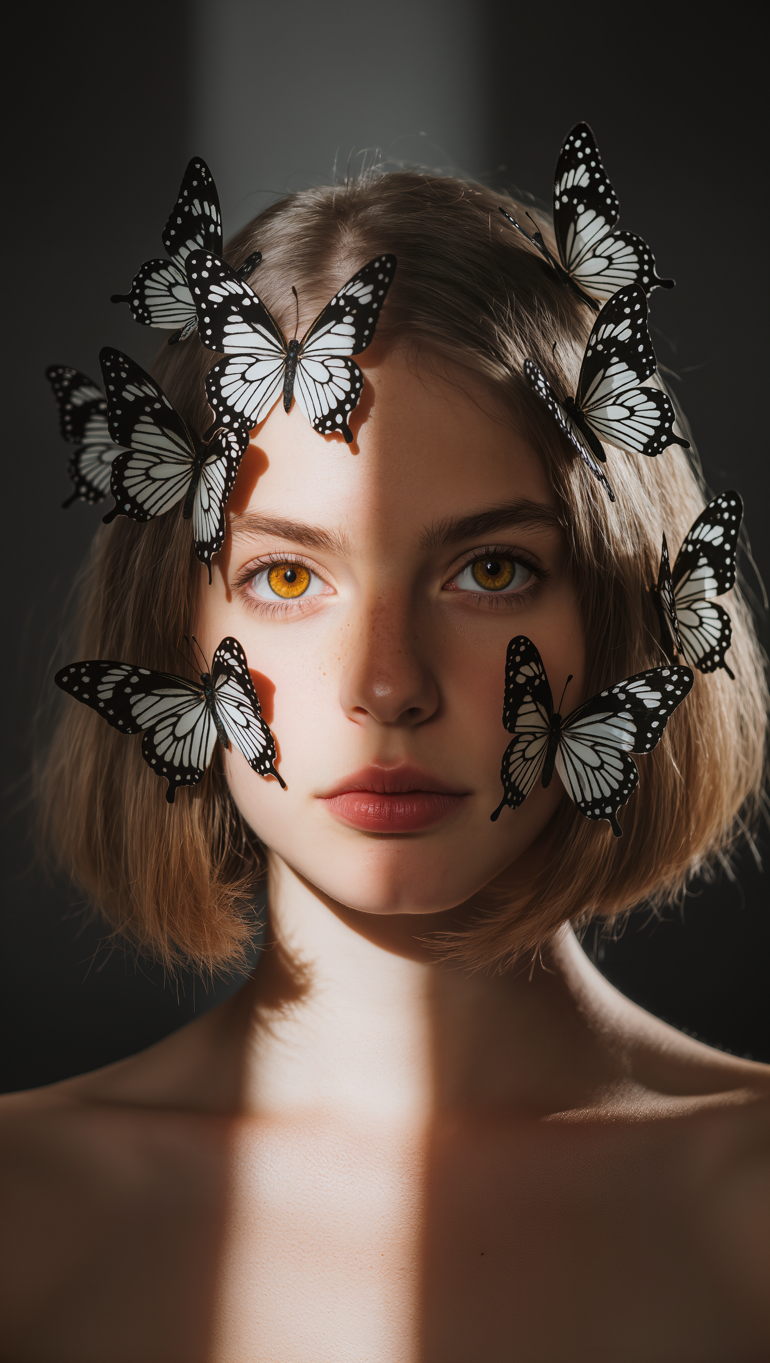 Kling AI work 309352825505111 - pictures of short bob cut hairstyles AI image