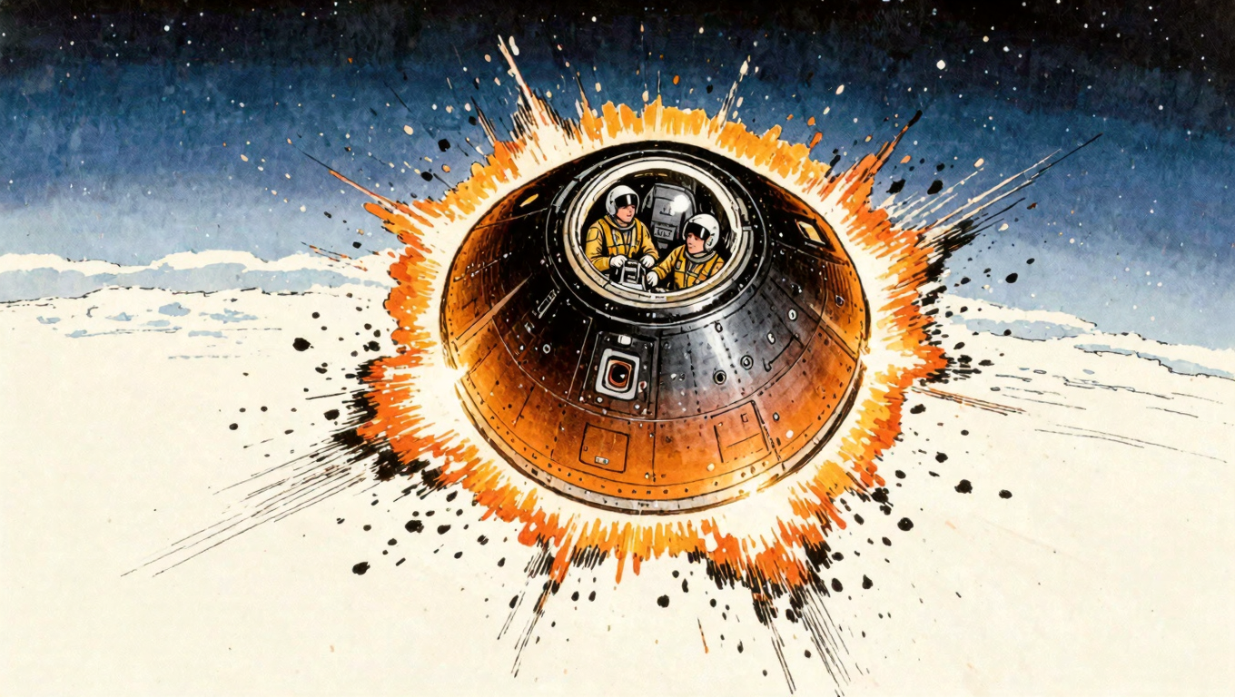 Early Space Program - kling creative partner program AI image