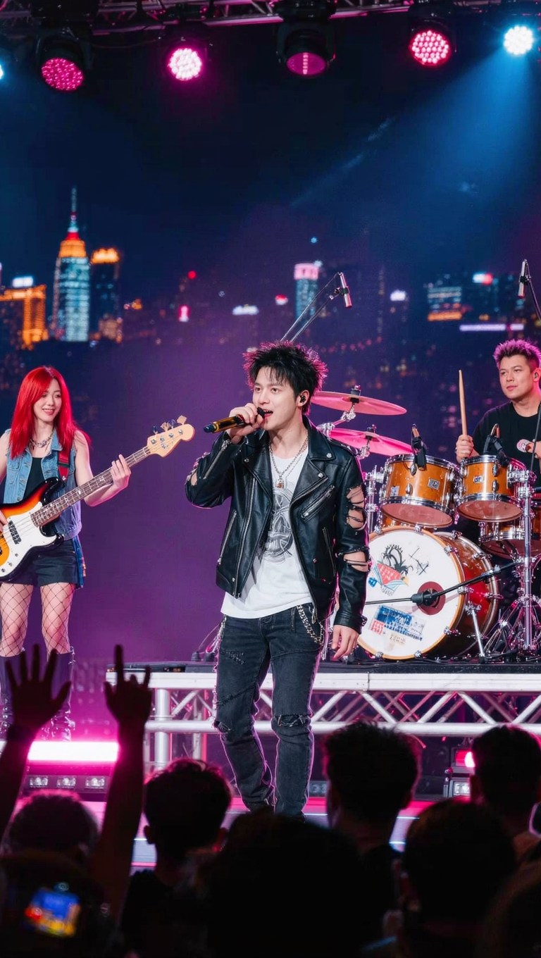 Alternative Rock! - rock animation AI image