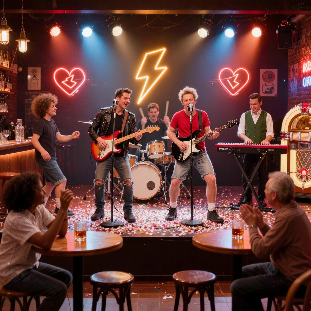 Good Ol' Rock and Roll!! - rock animation AI image