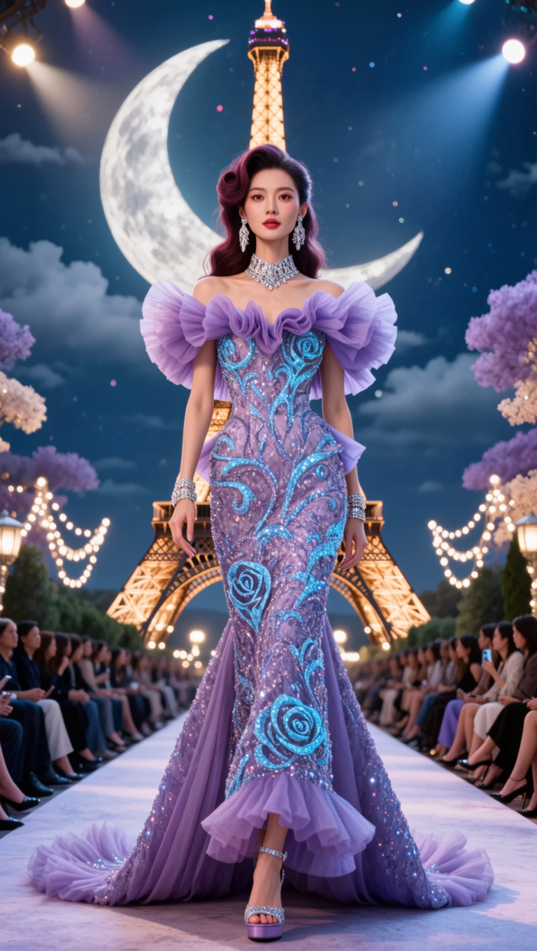 Kling AI work 313938793521783 - surrealism fashion AI image